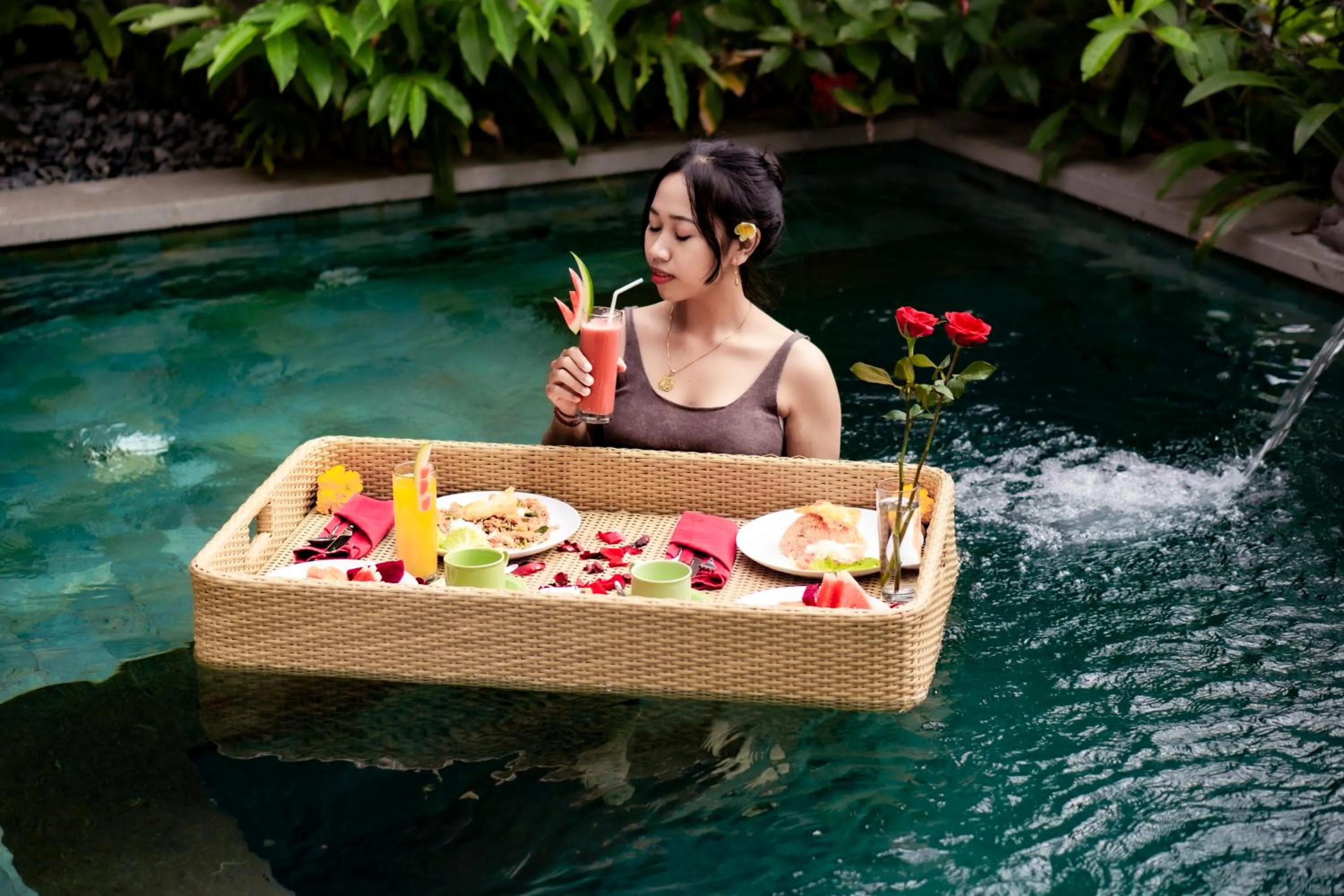 Breakfast in Uma Shanti Villa by Mahaputra