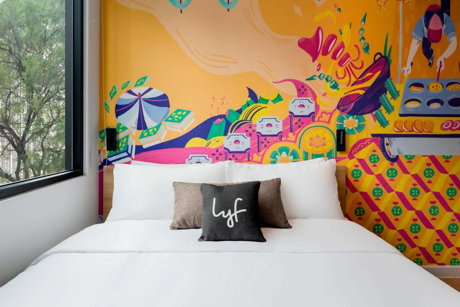 Bed in lyf Chinatown Kuala Lumpur