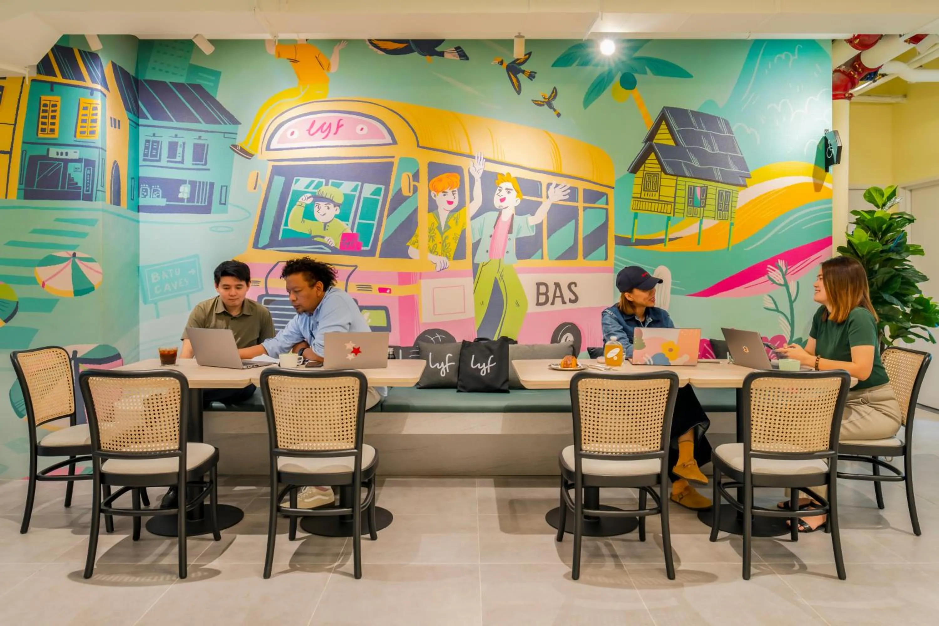 Restaurant/places to eat in lyf Chinatown Kuala Lumpur