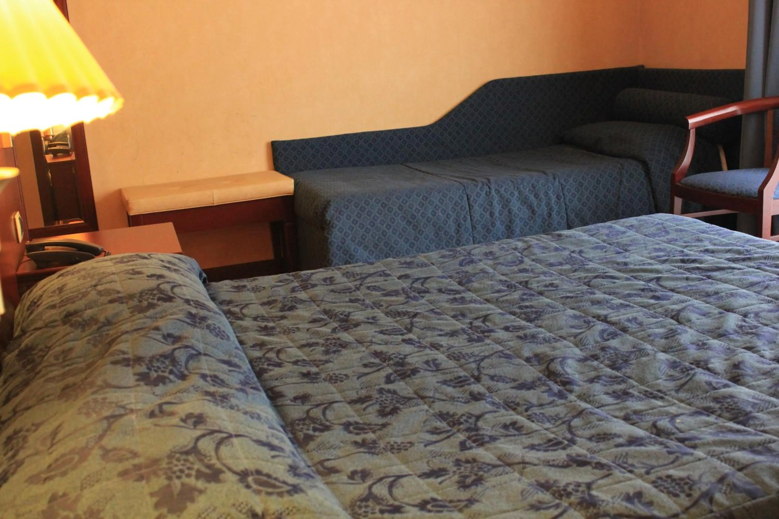 Bed in Hotel Terminal