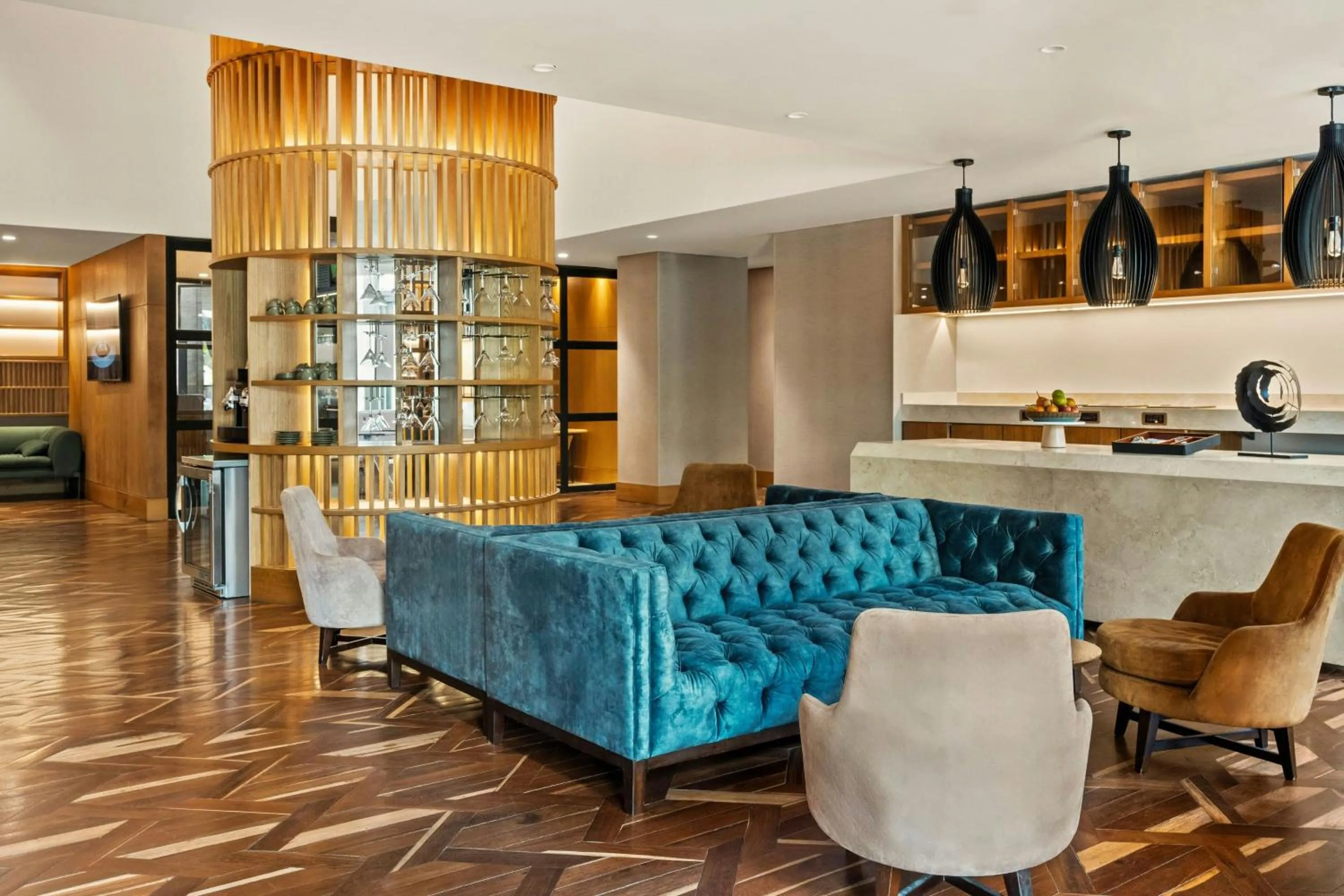 Lounge or bar in Barranquilla Marriott Hotel