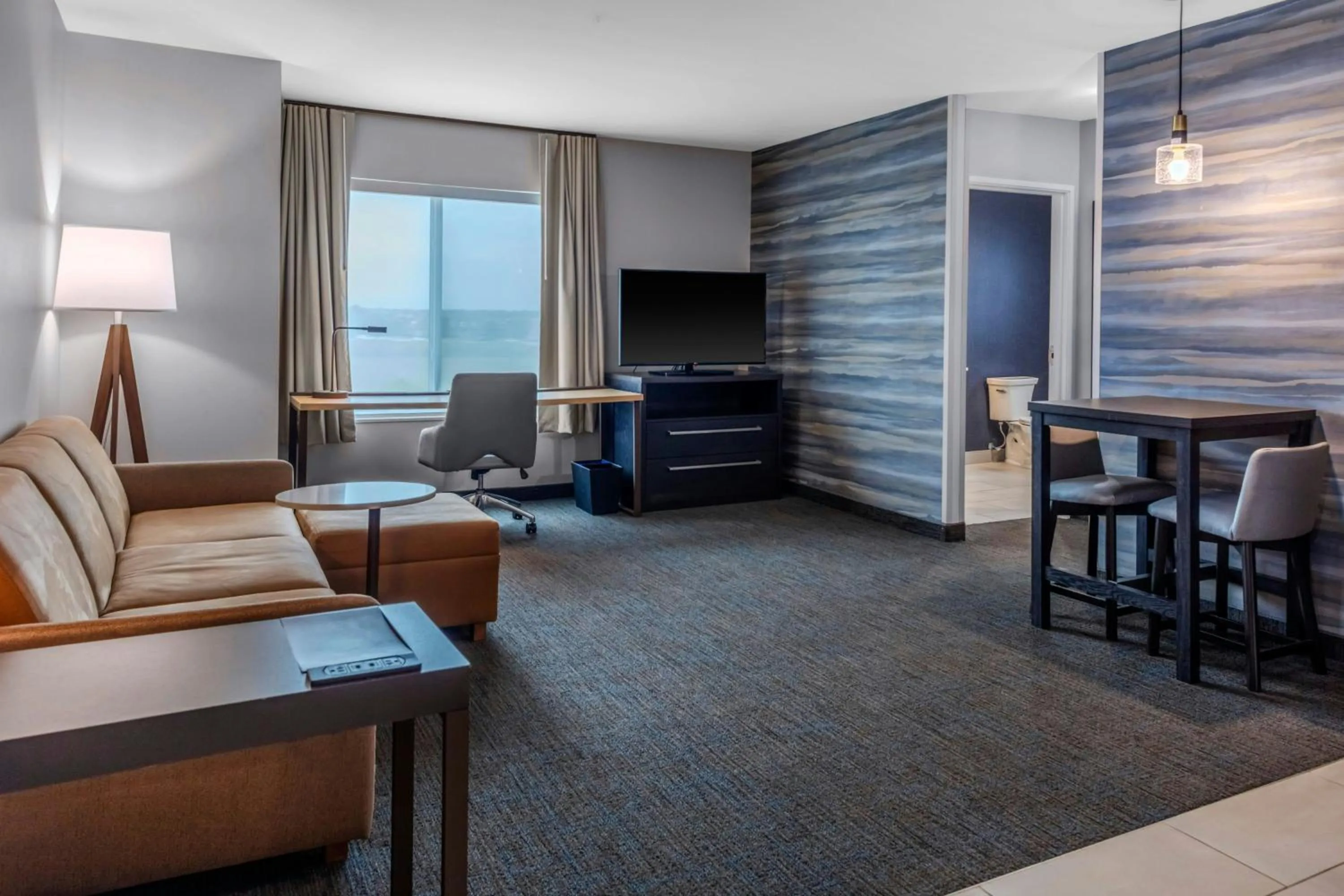 Living room in Residence Inn by Marriott Detroit Sterling Heights