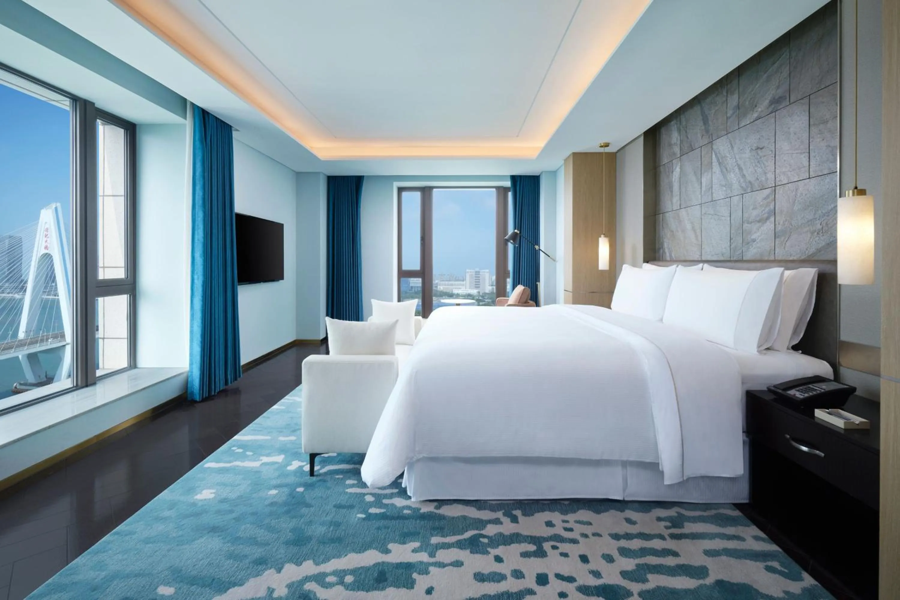 Bedroom, Bed in The Westin Haikou