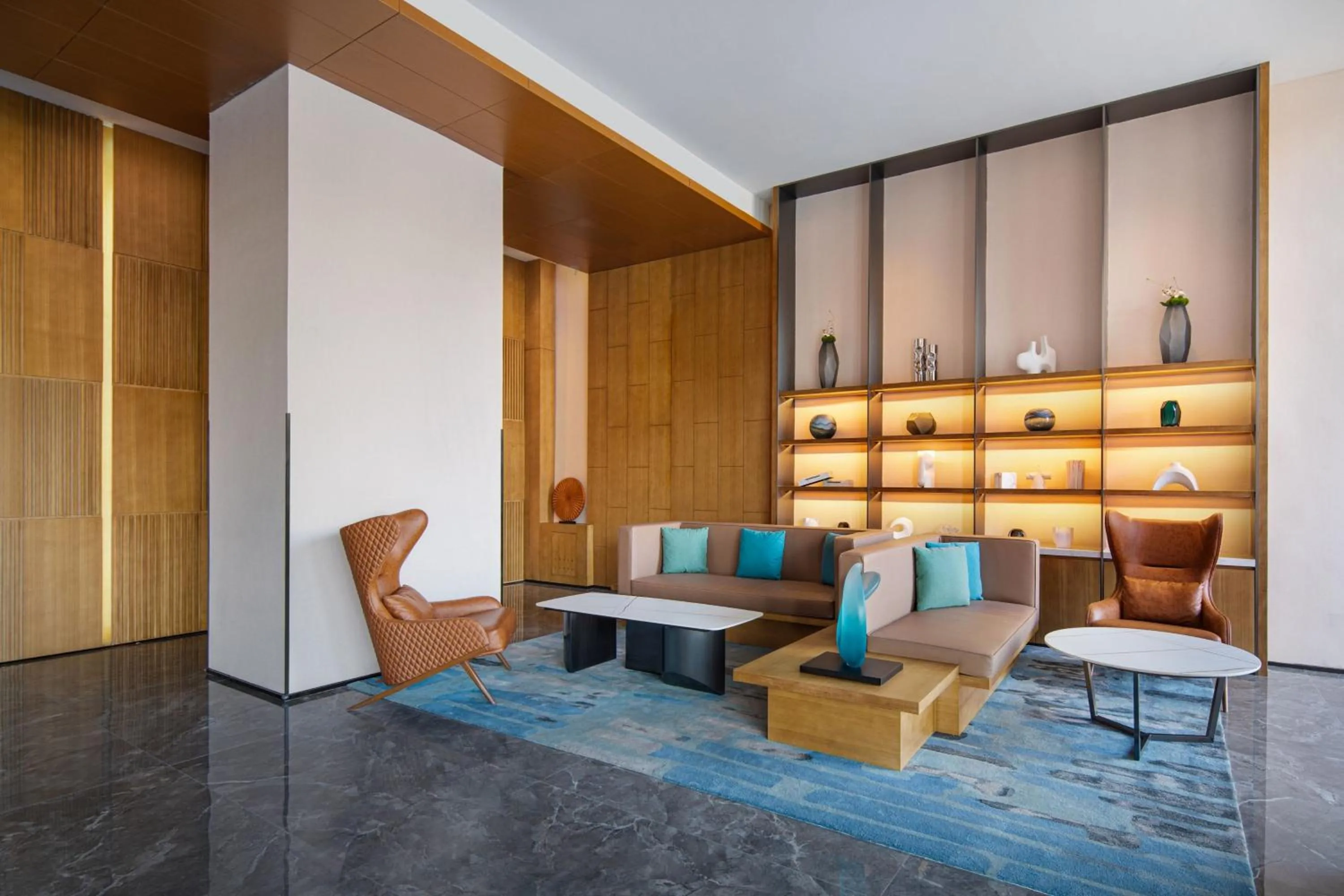 Lobby or reception in Fairfield by Marriott Baiyin Downtown