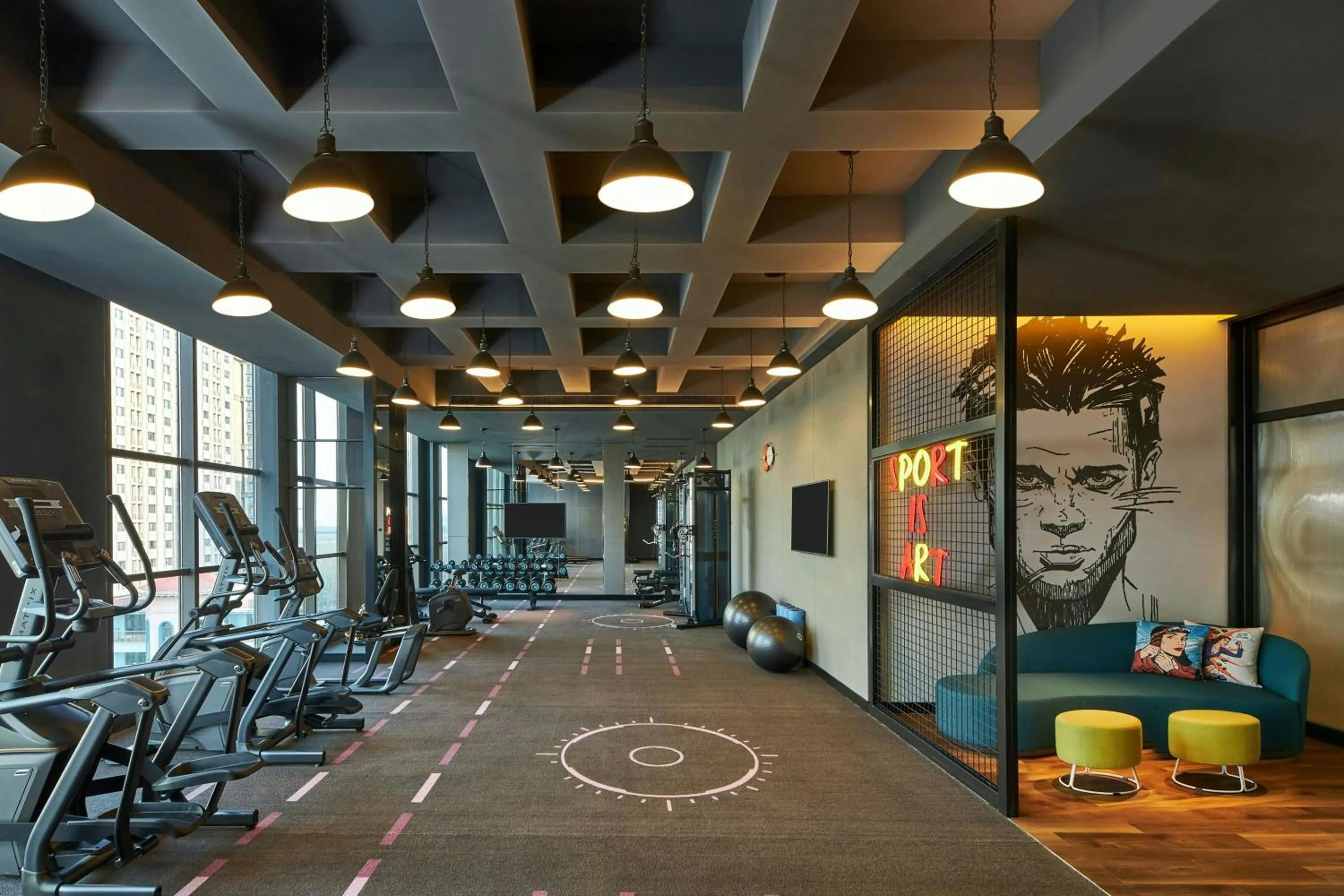 Area and facilities in Aloft Shijiazhuang