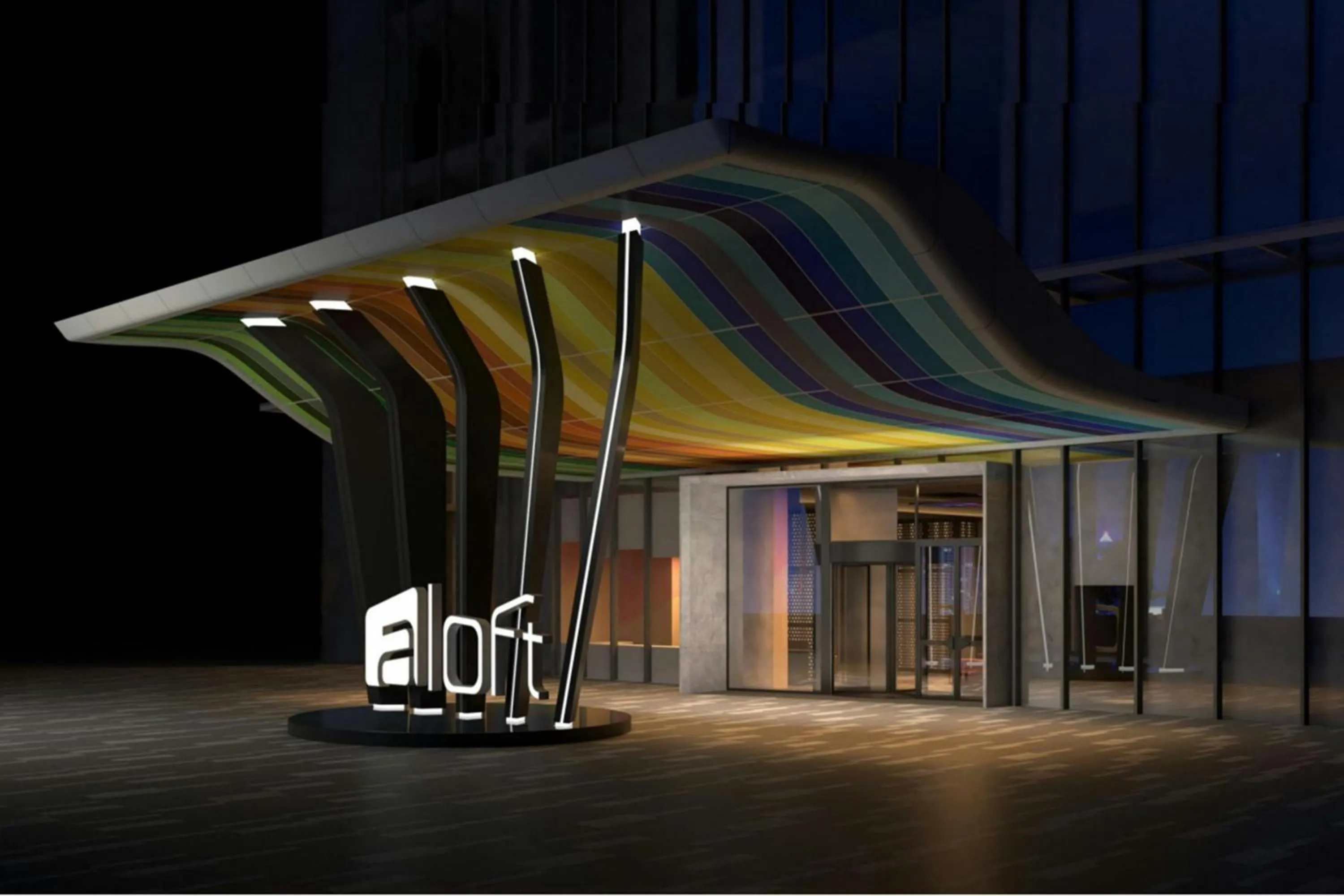 View (from property/room) in Aloft Shijiazhuang