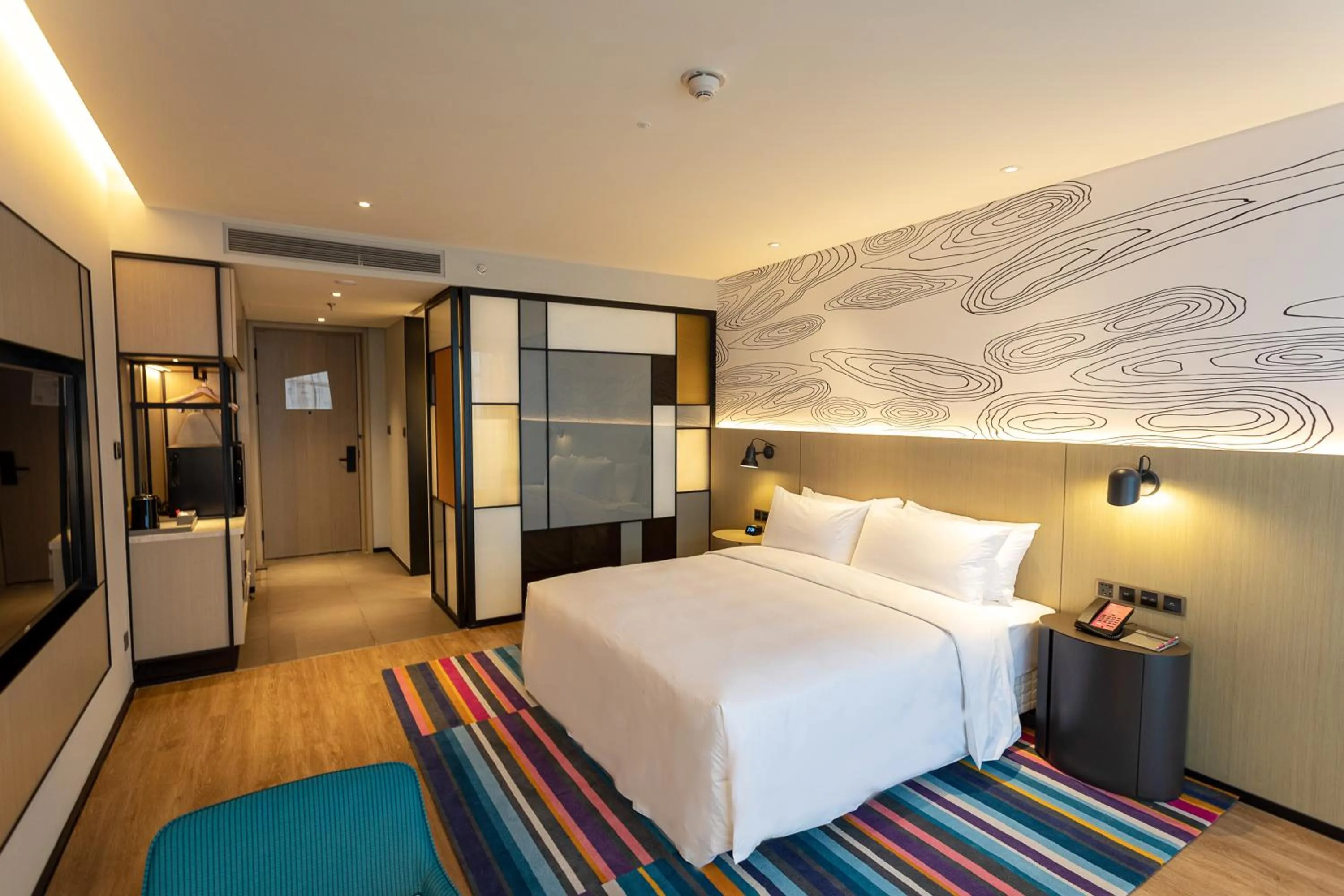 Property building, Bed in Aloft Shijiazhuang
