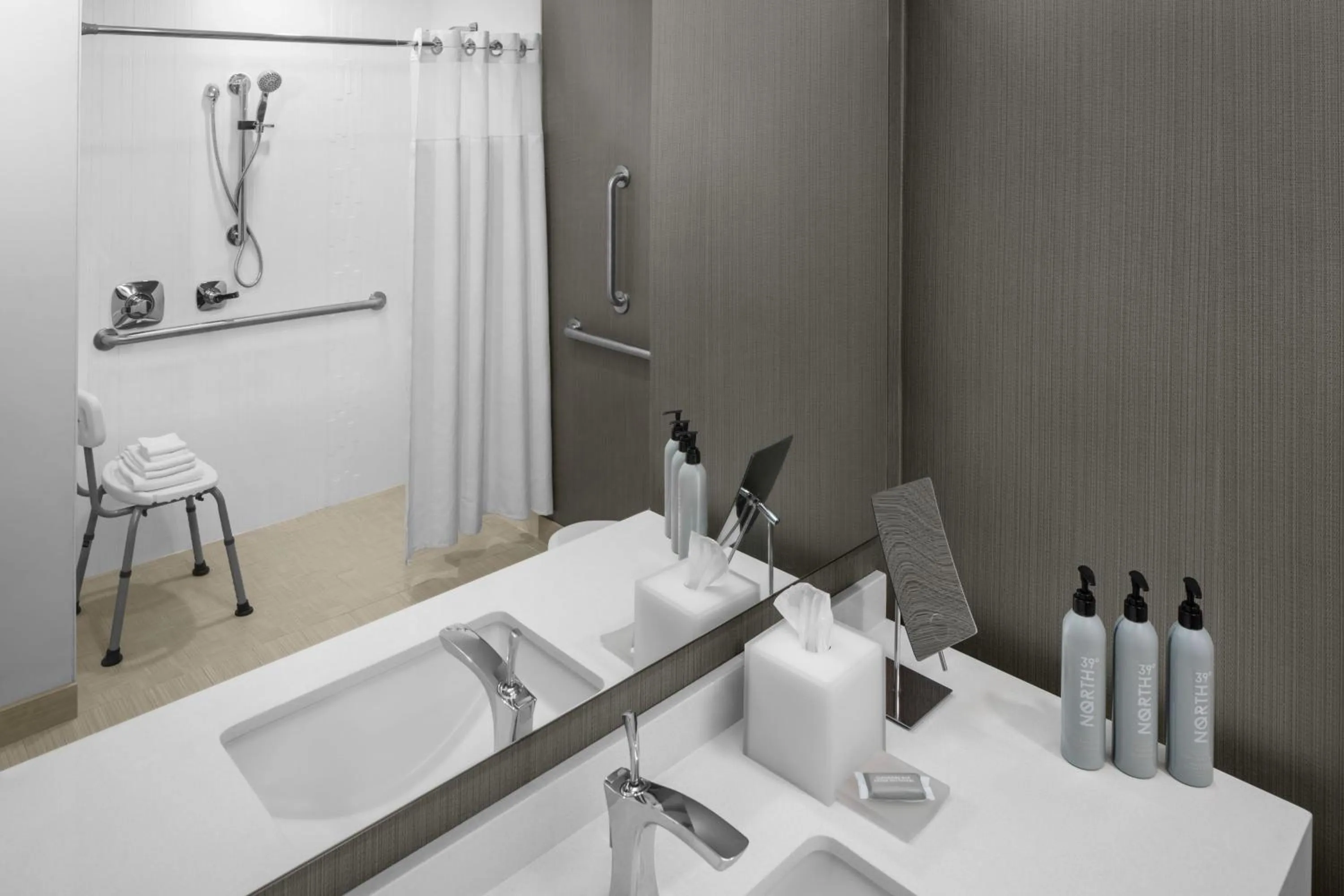 Bathroom in Courtyard By Marriott Titusville Kennedy Space Center