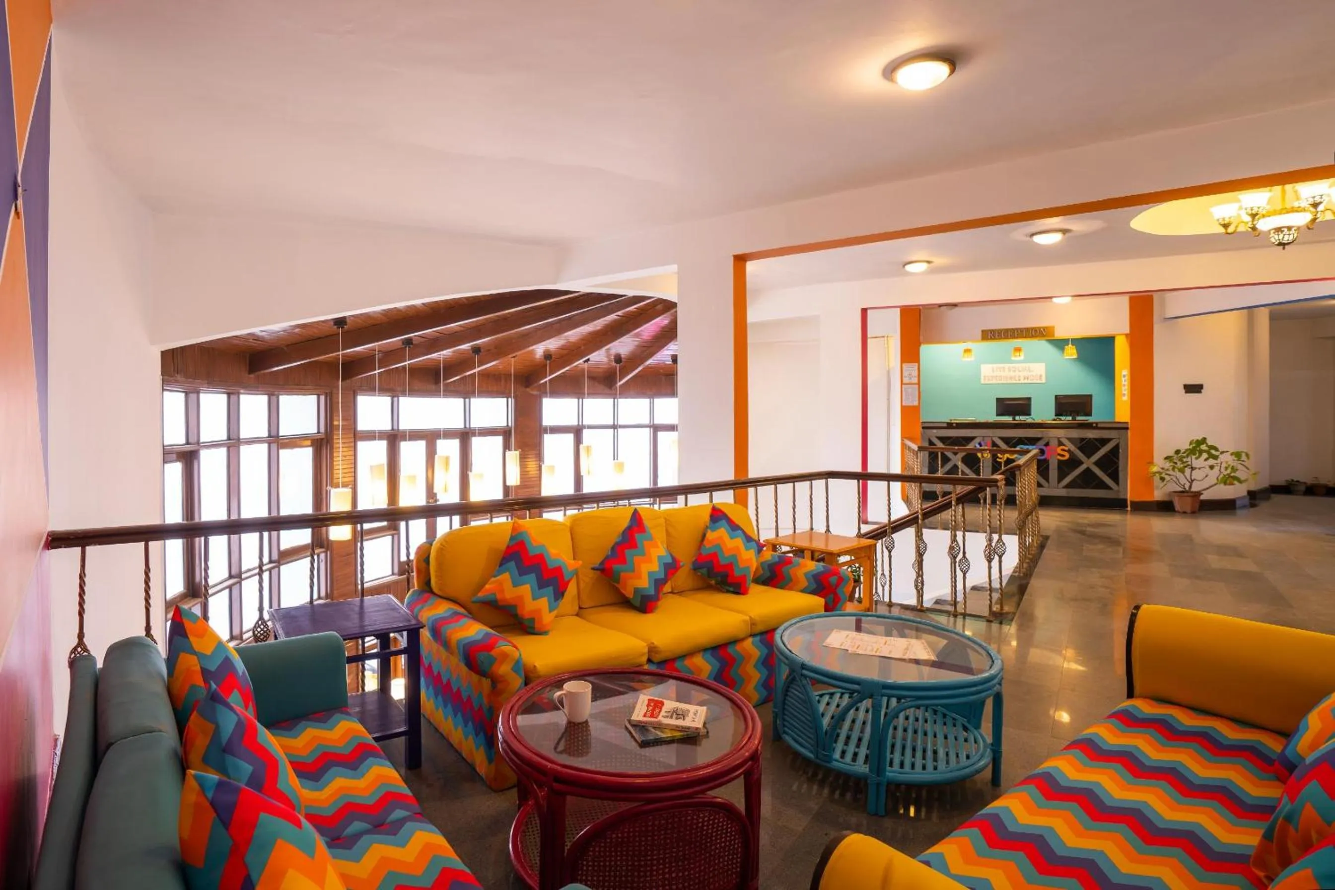 Lobby or reception in goSTOPS Mussoorie, Picture Palace