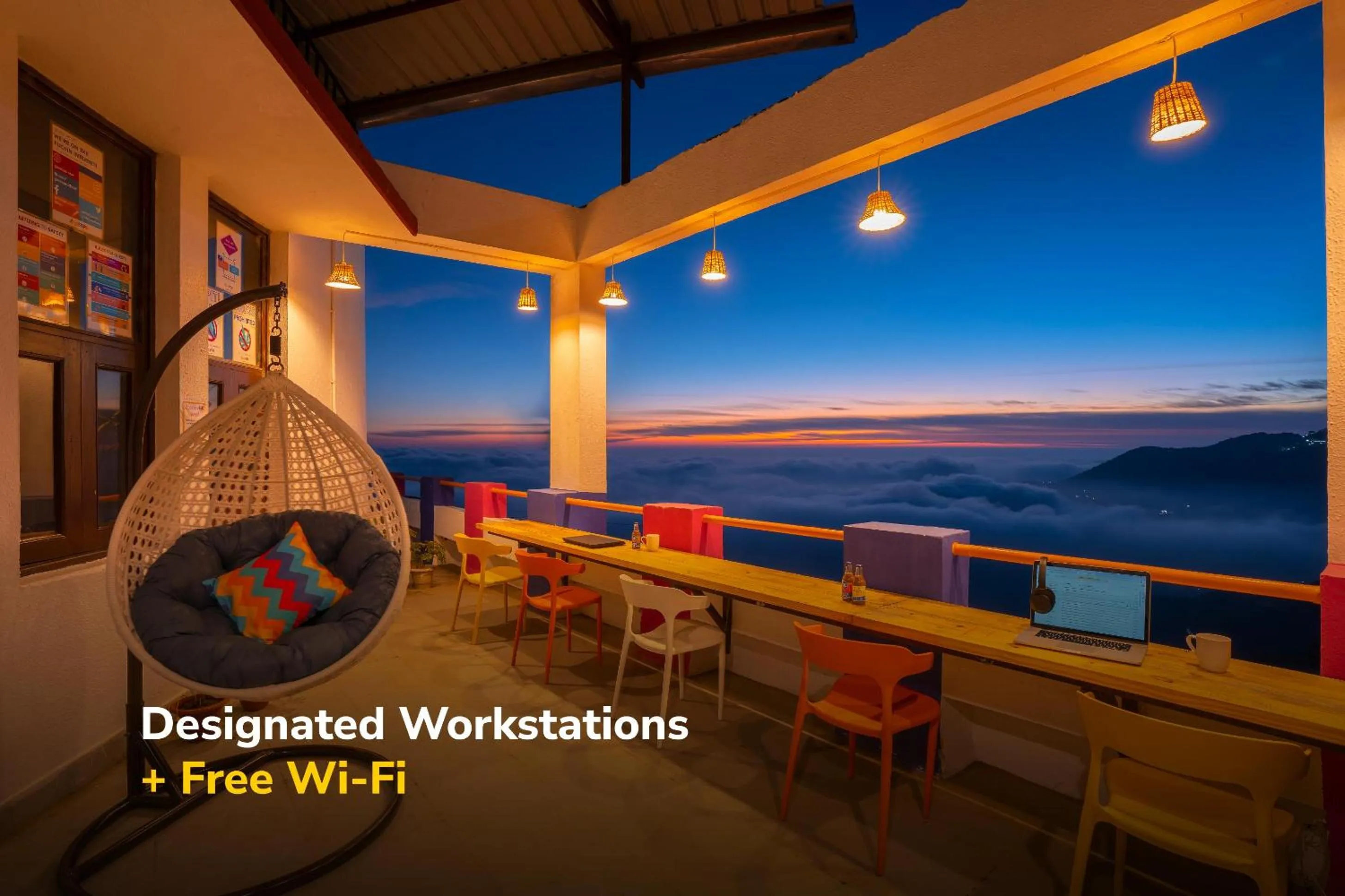 Natural landscape in goSTOPS Mussoorie, Picture Palace