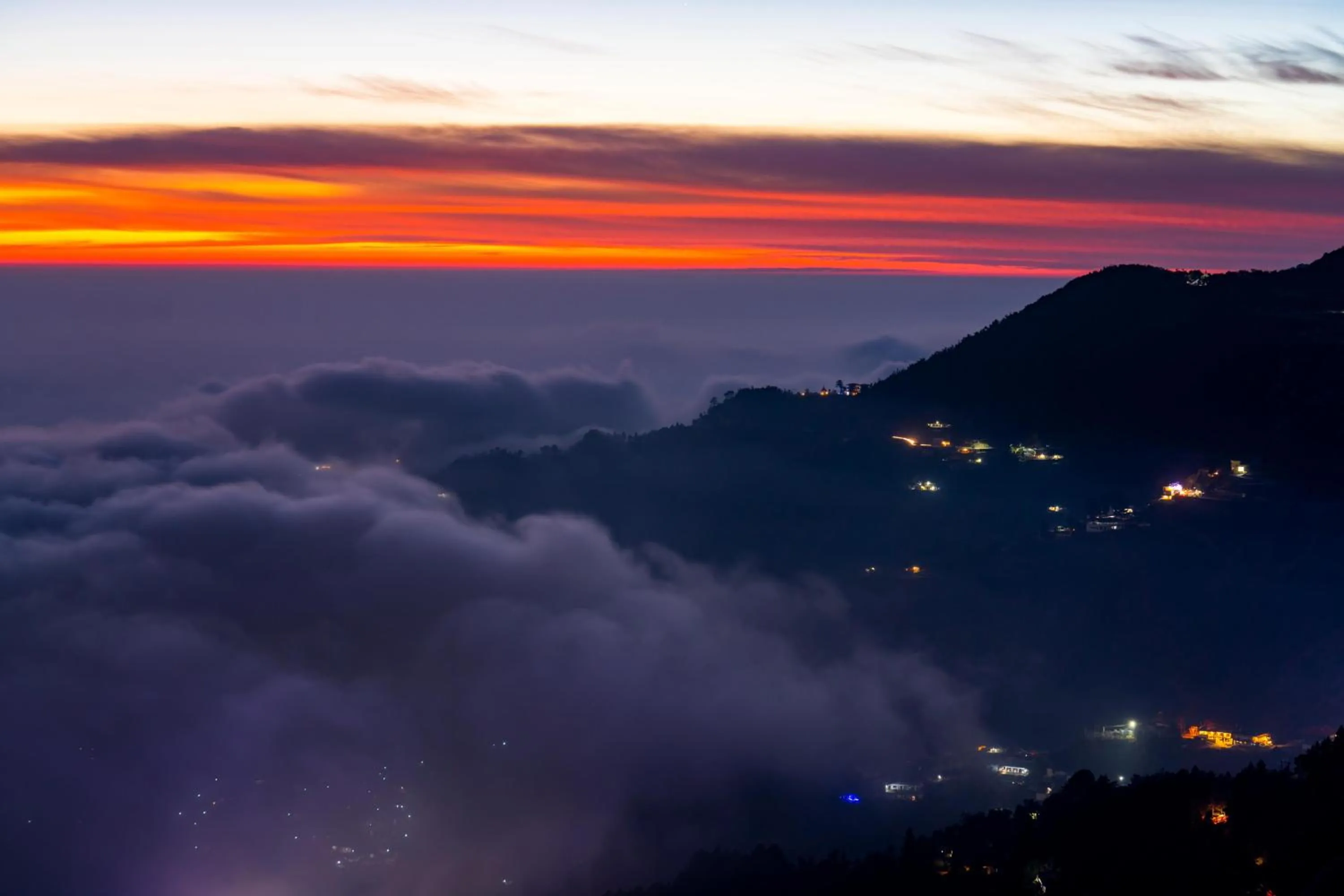 Bird's eye view in goSTOPS Mussoorie, Picture Palace