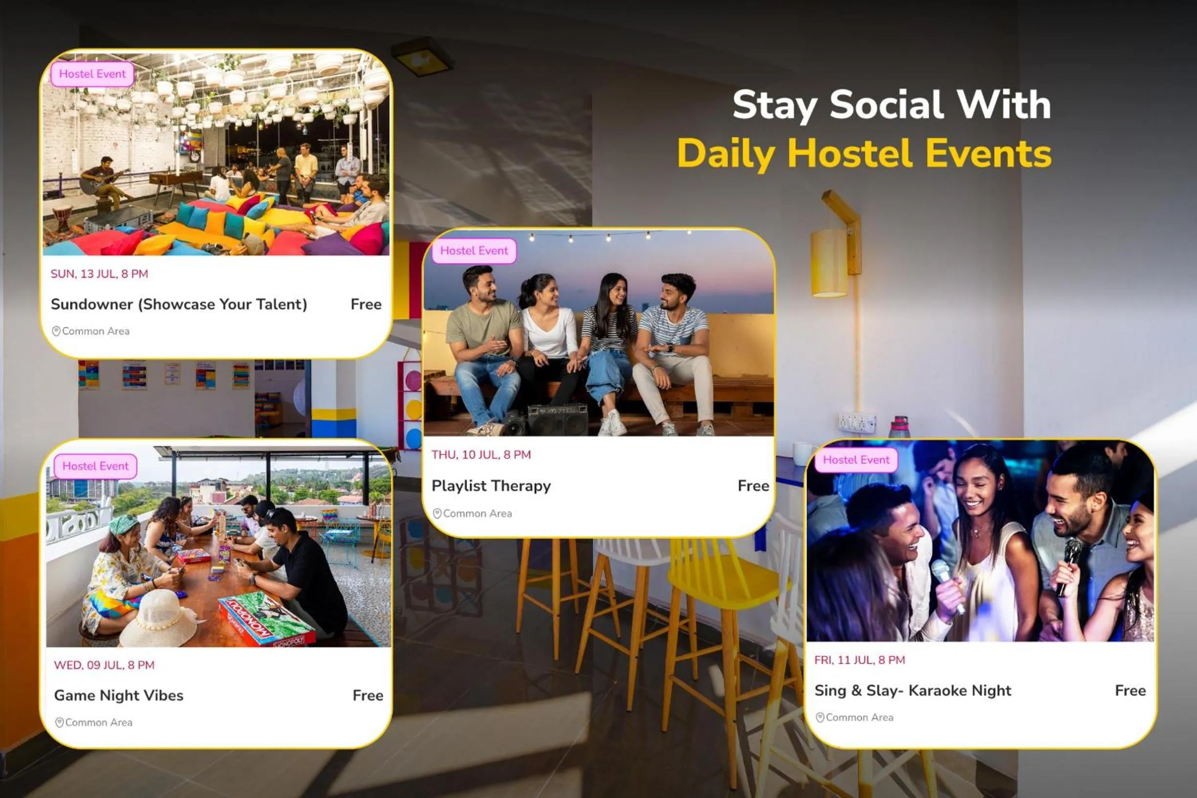 Text overlay in goSTOPS Mussoorie, Picture Palace