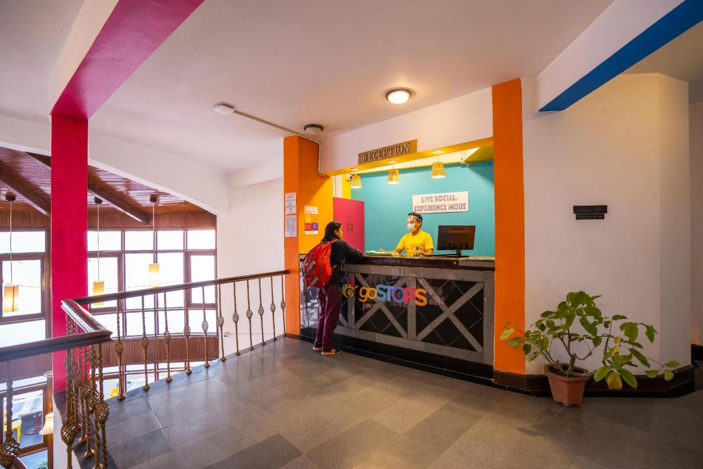 Lobby or reception in goSTOPS Mussoorie, Picture Palace