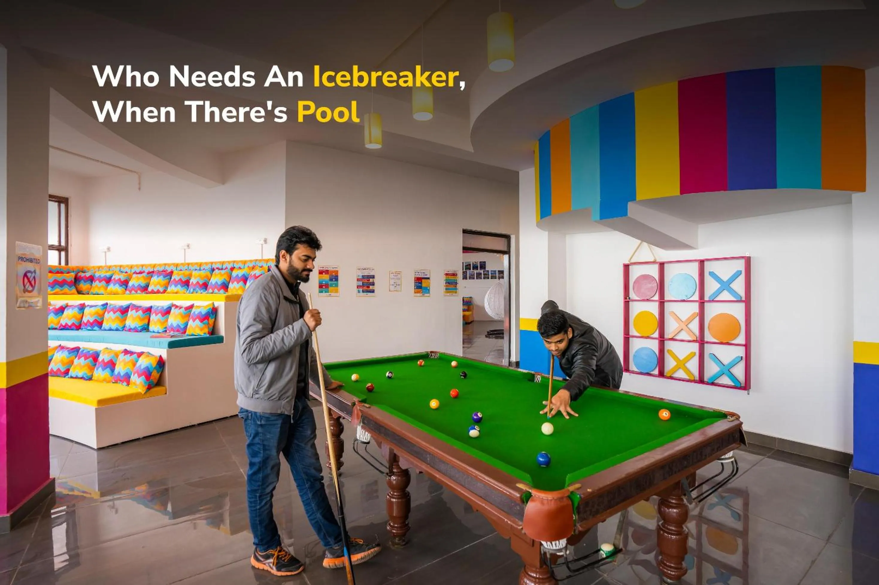 Billiard in goSTOPS Mussoorie, Picture Palace