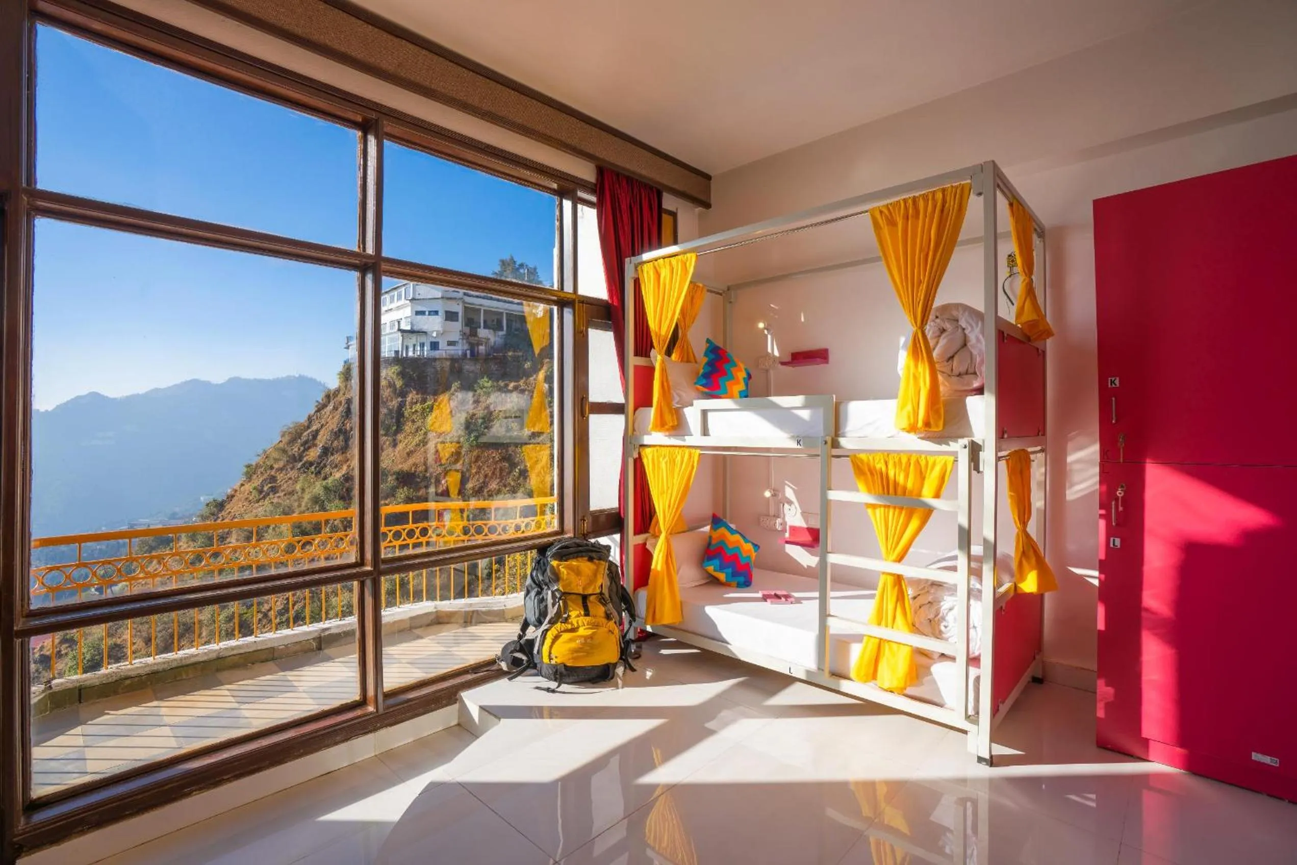 bunk bed in goSTOPS Mussoorie, Picture Palace