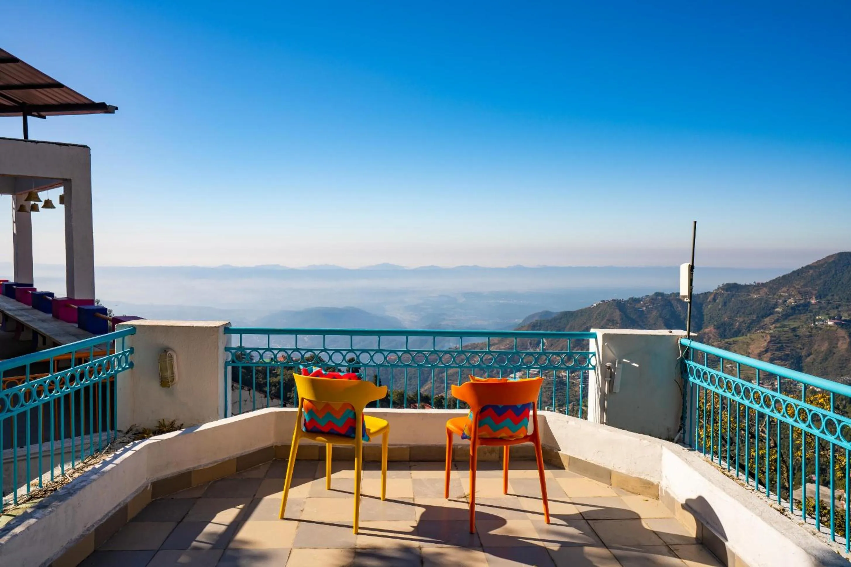 View (from property/room) in goSTOPS Mussoorie, Picture Palace