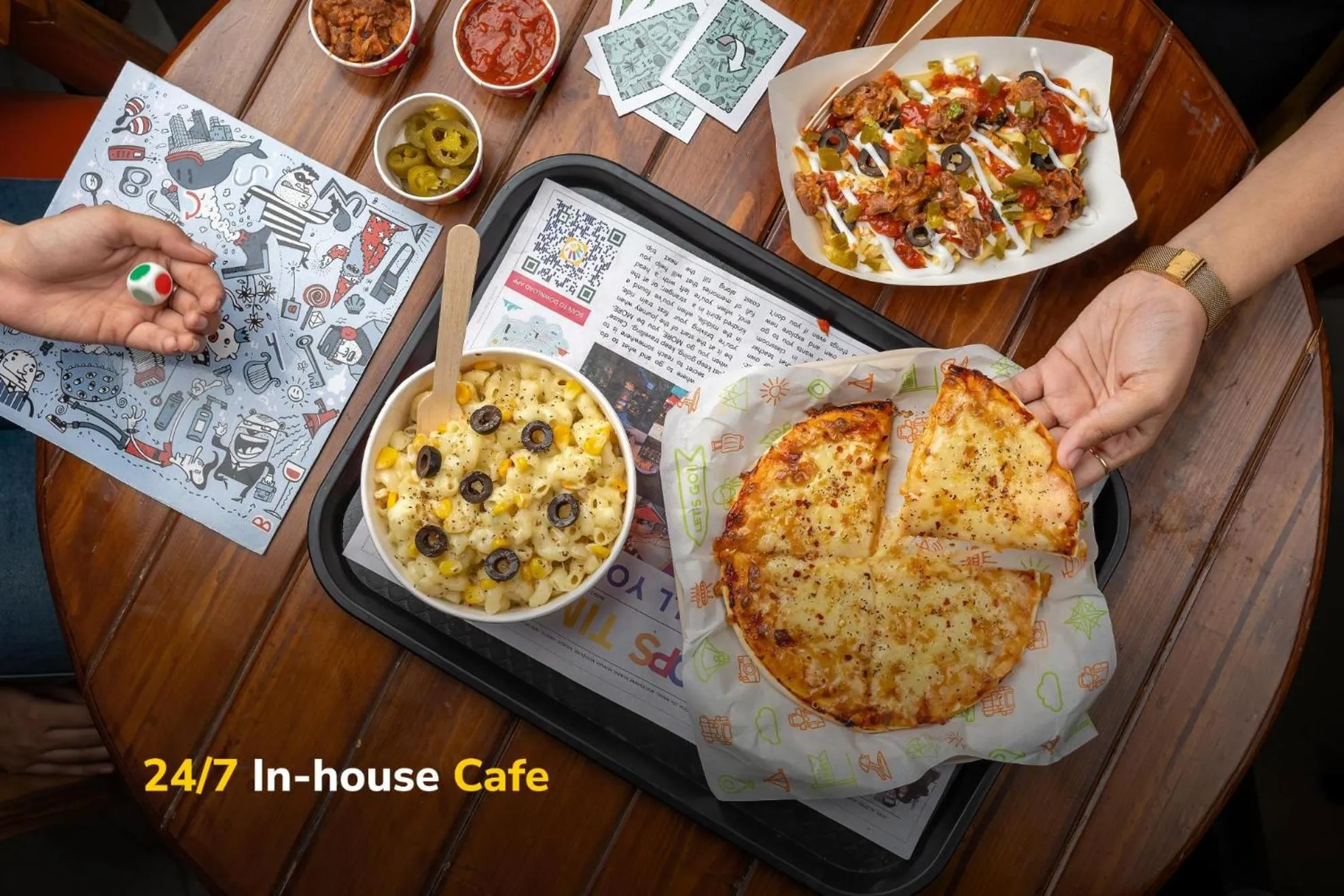 Food and drinks in goSTOPS Mussoorie, Picture Palace