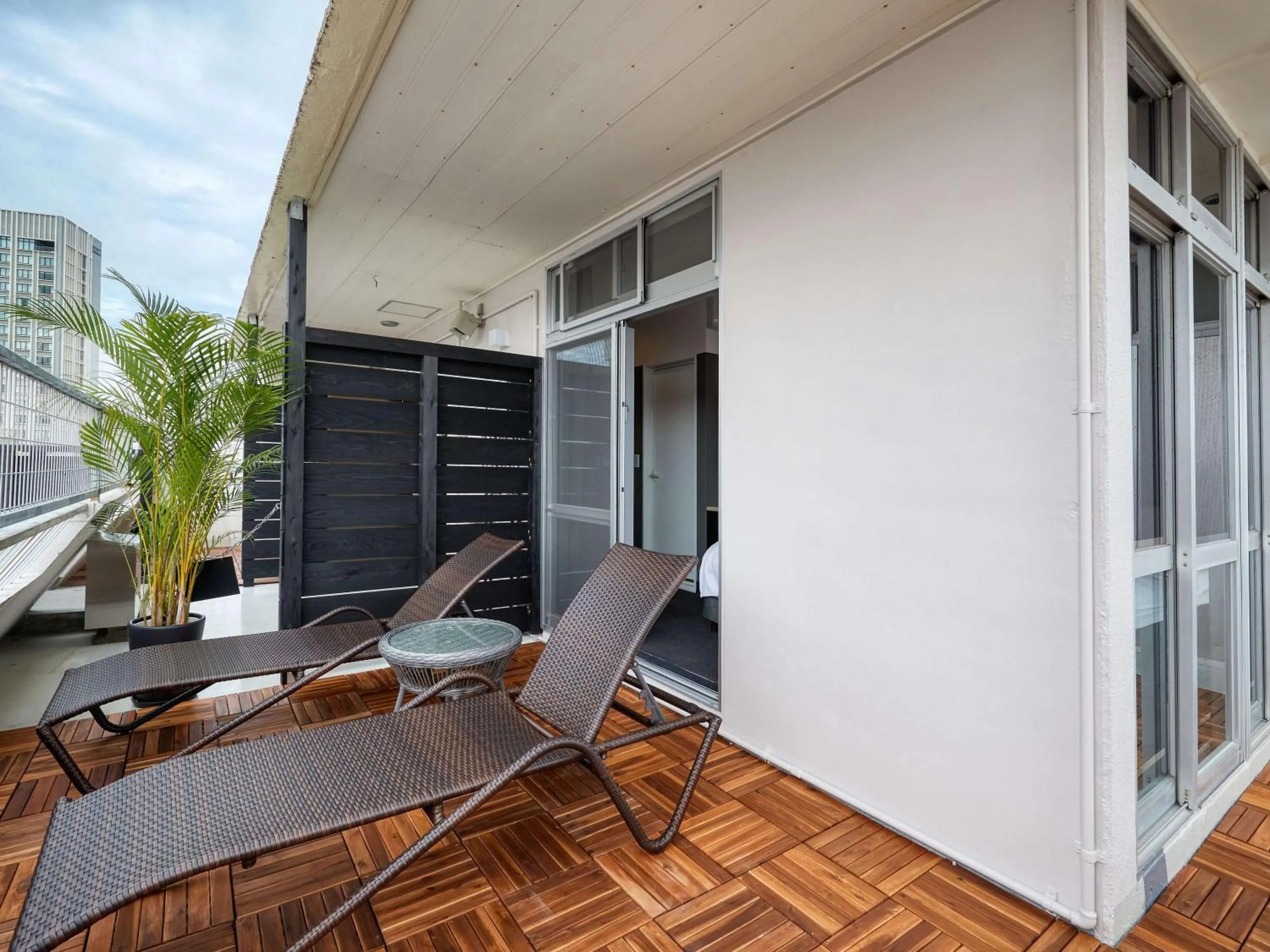 Balcony/Terrace in CABIN&HOTEL CONSTANT NAHA