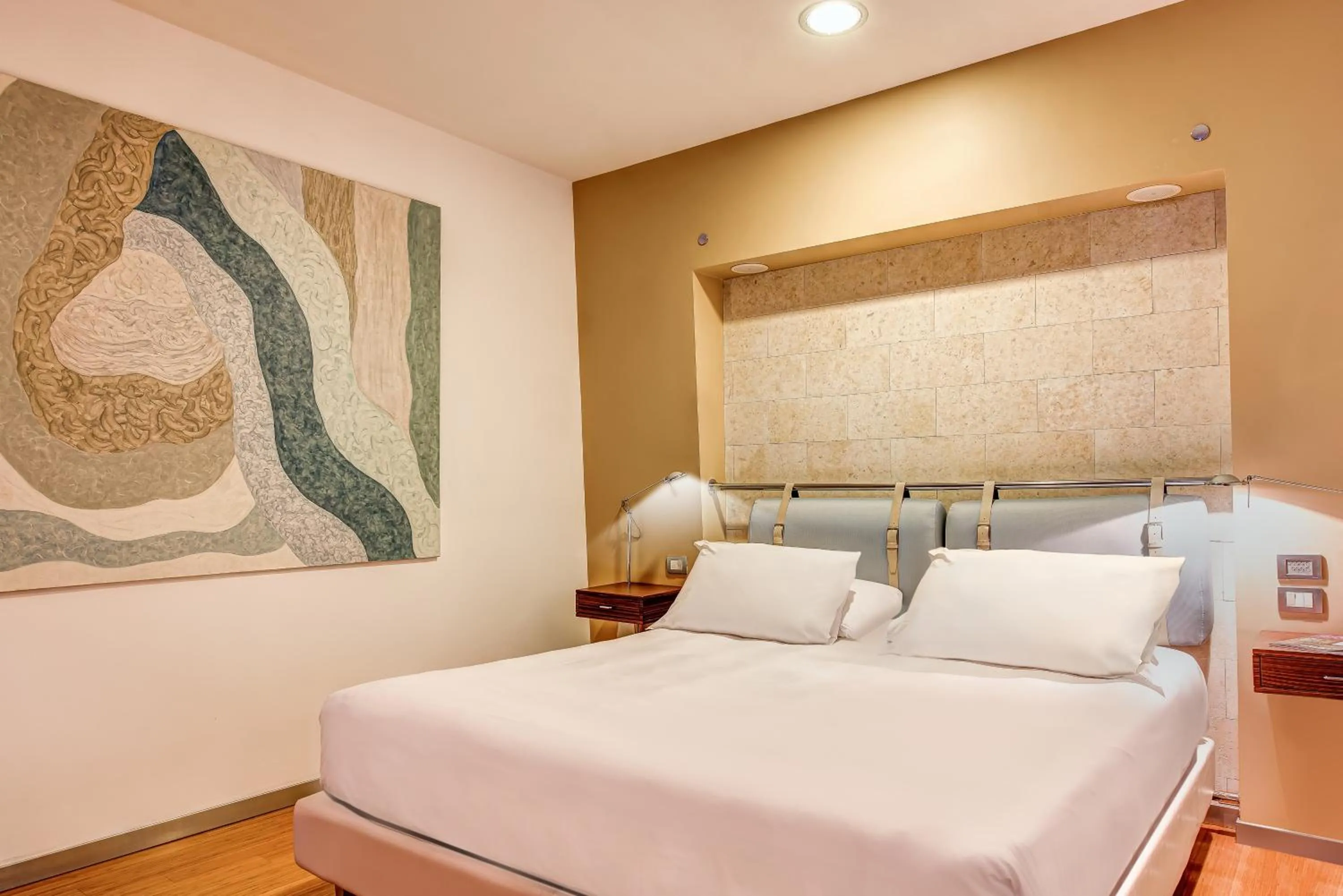 Bed in Towers Hotel Stabiae Sorrento Coast