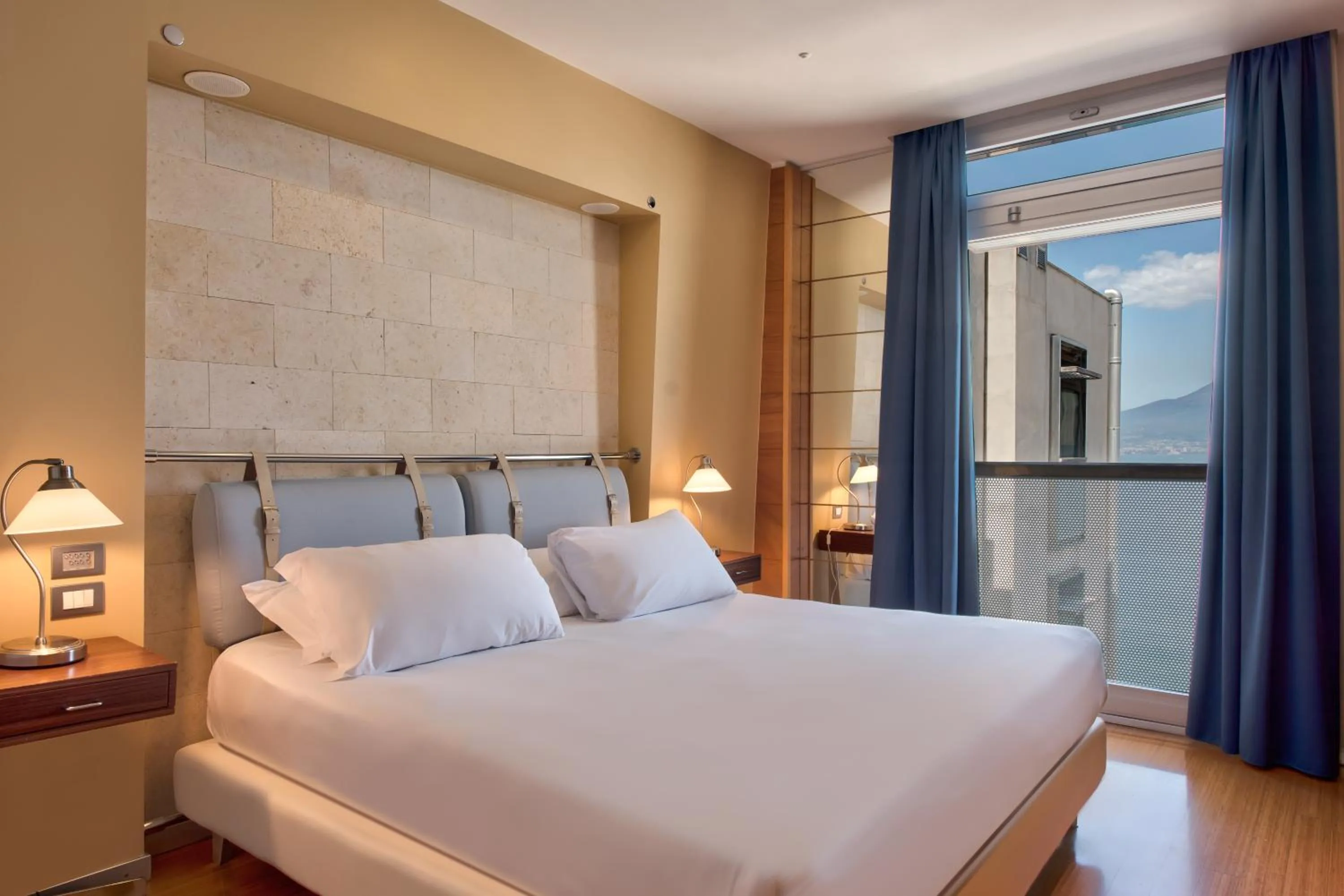 Bed in Towers Hotel Stabiae Sorrento Coast