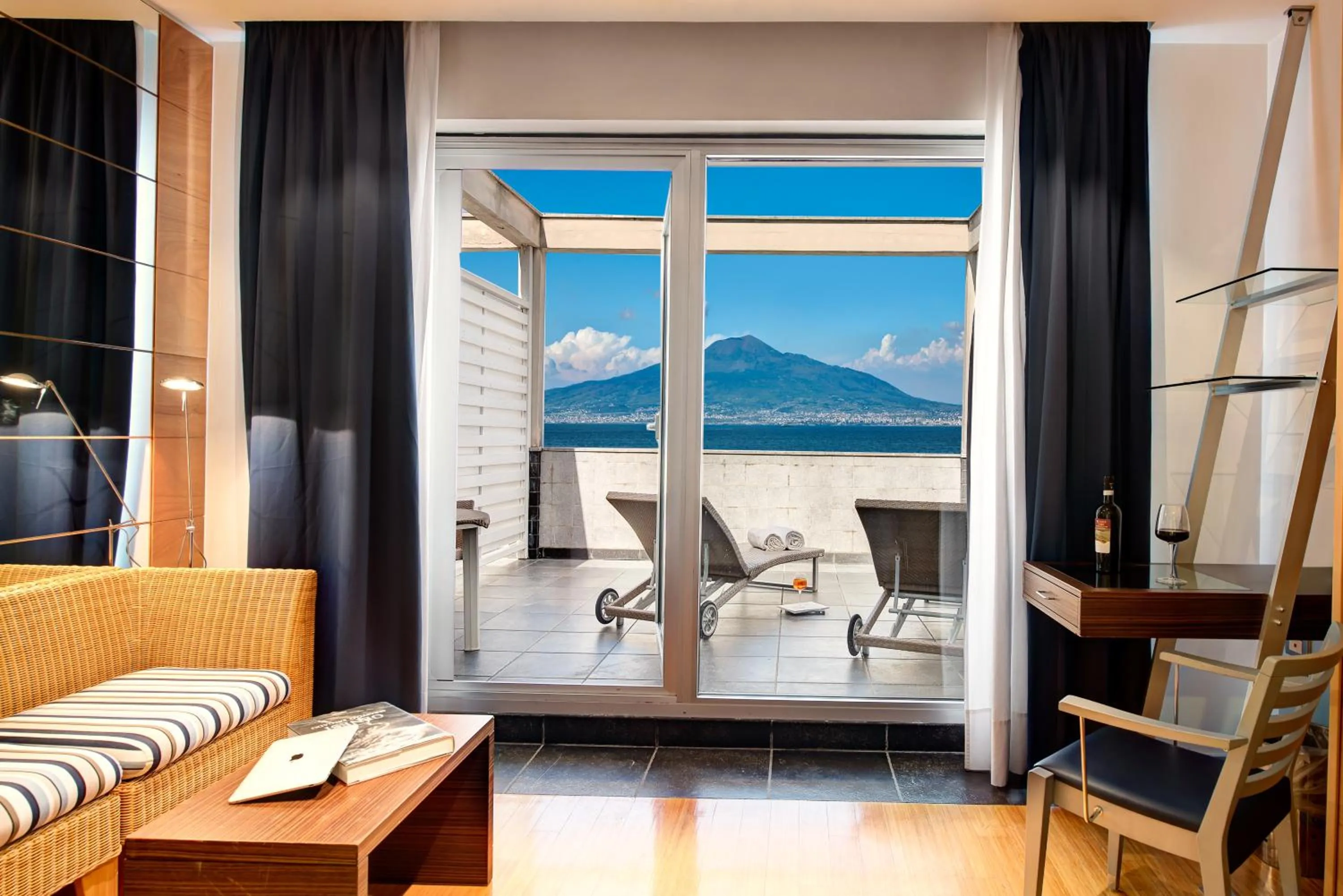 Balcony/Terrace in Towers Hotel Stabiae Sorrento Coast