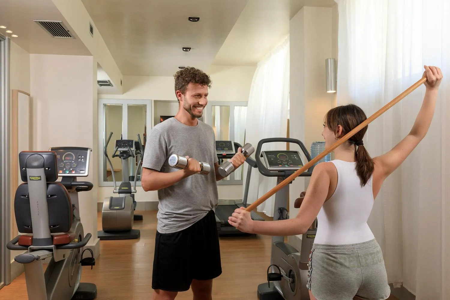 Spa and wellness centre/facilities in Towers Hotel Stabiae Sorrento Coast