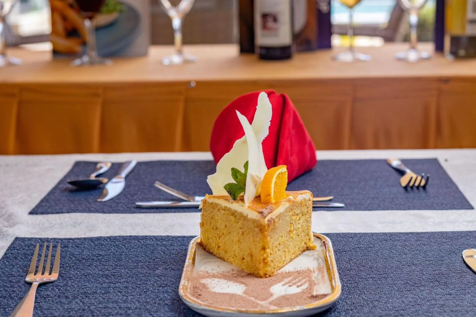 Food and drinks in The Warwick Hotel, Nanyuki Kenya