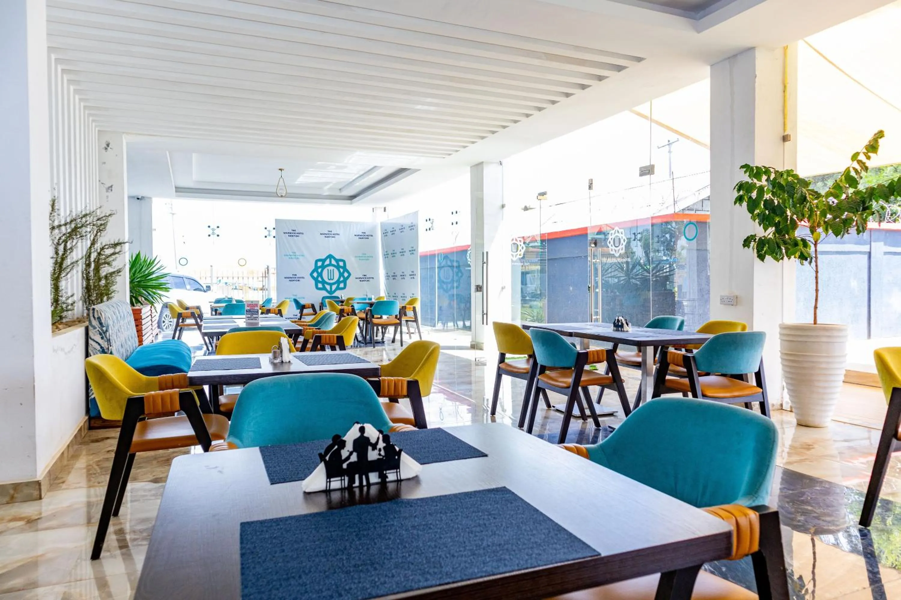 Restaurant/places to eat in The Warwick Hotel, Nanyuki Kenya
