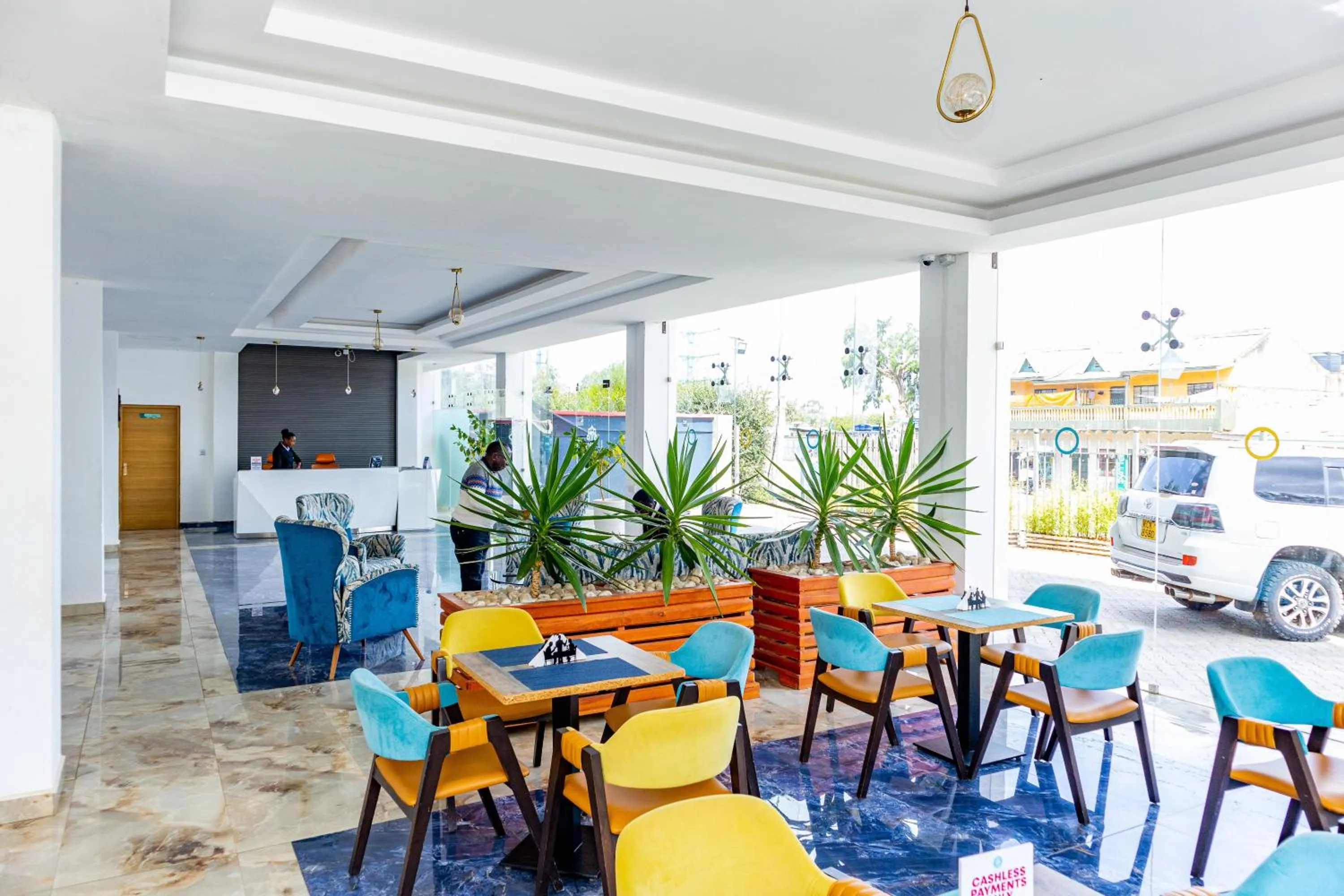 Restaurant/places to eat in The Warwick Hotel, Nanyuki Kenya