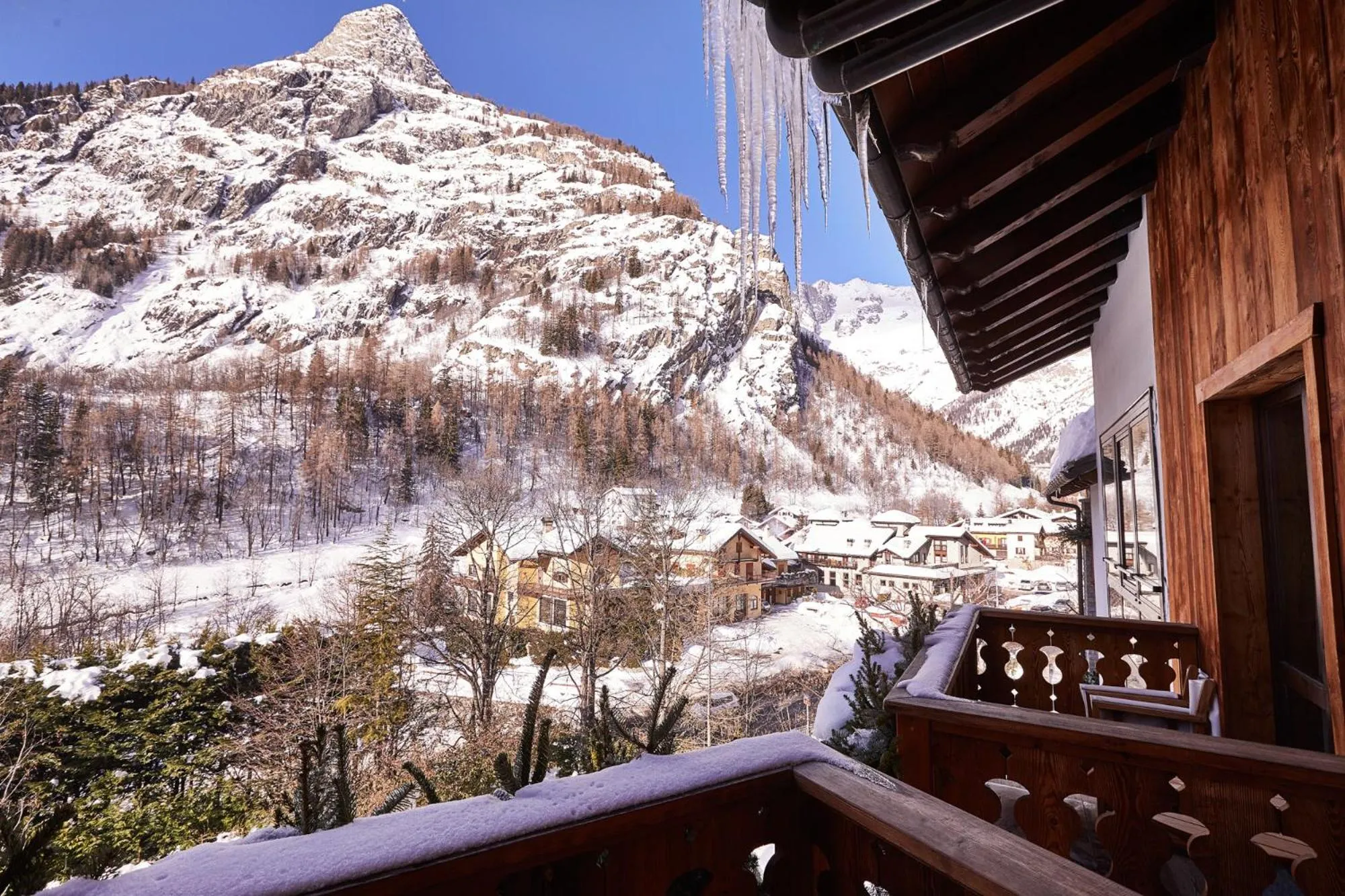 Balcony/Terrace in Gran Baita Hotel & Wellness