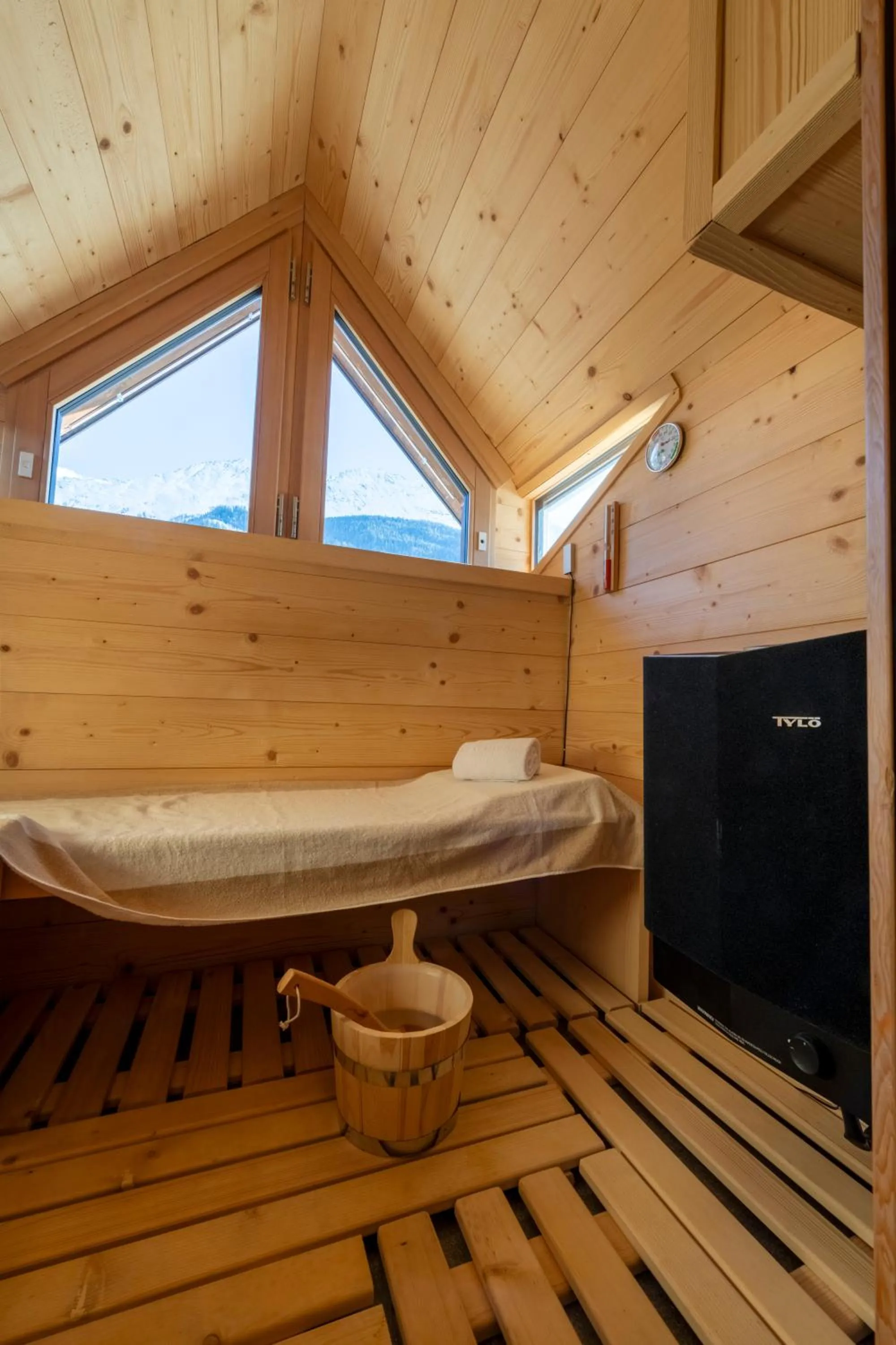 Sauna in Gran Baita Hotel & Wellness
