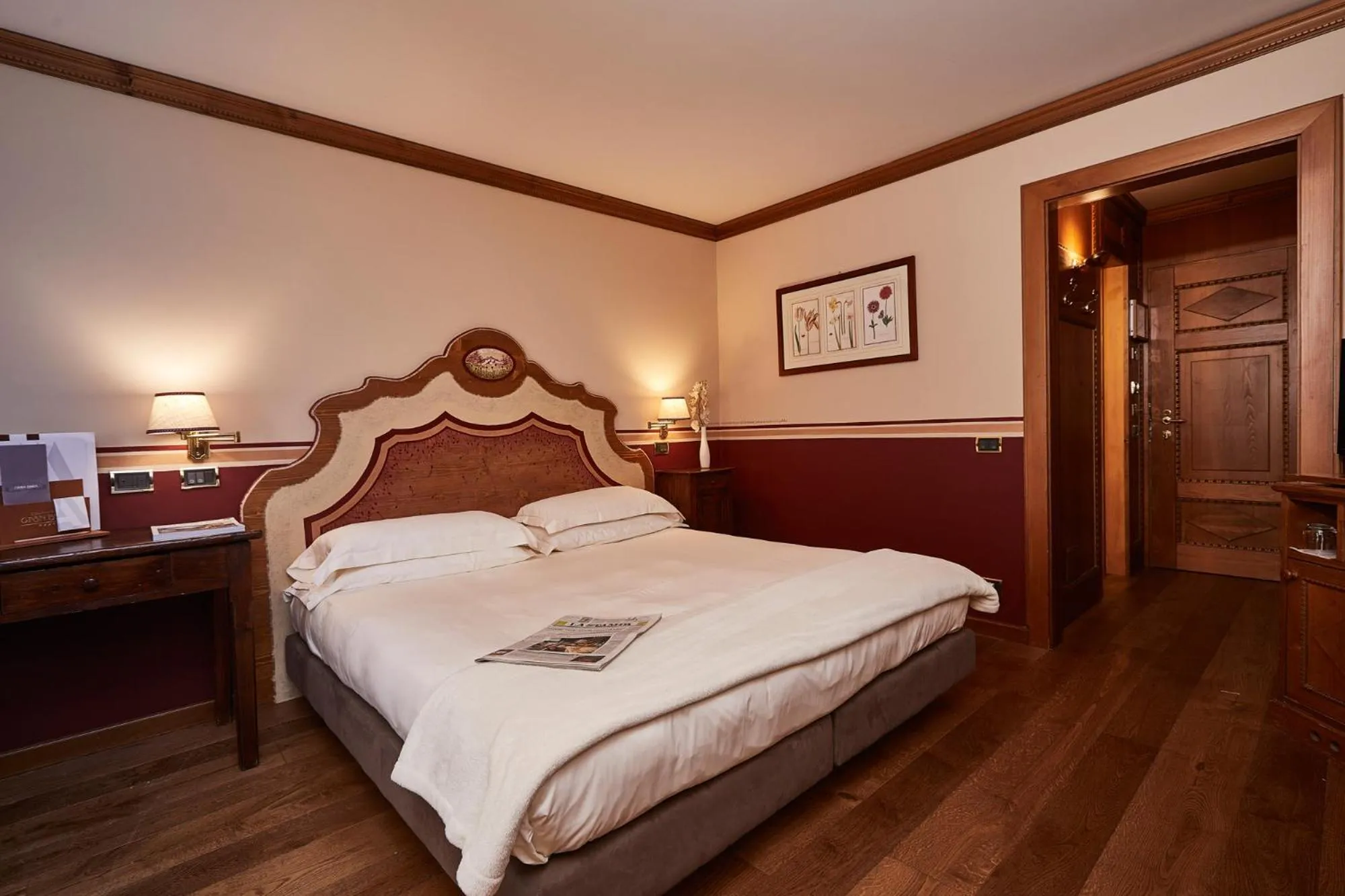 Bedroom, Bed in Gran Baita Hotel & Wellness