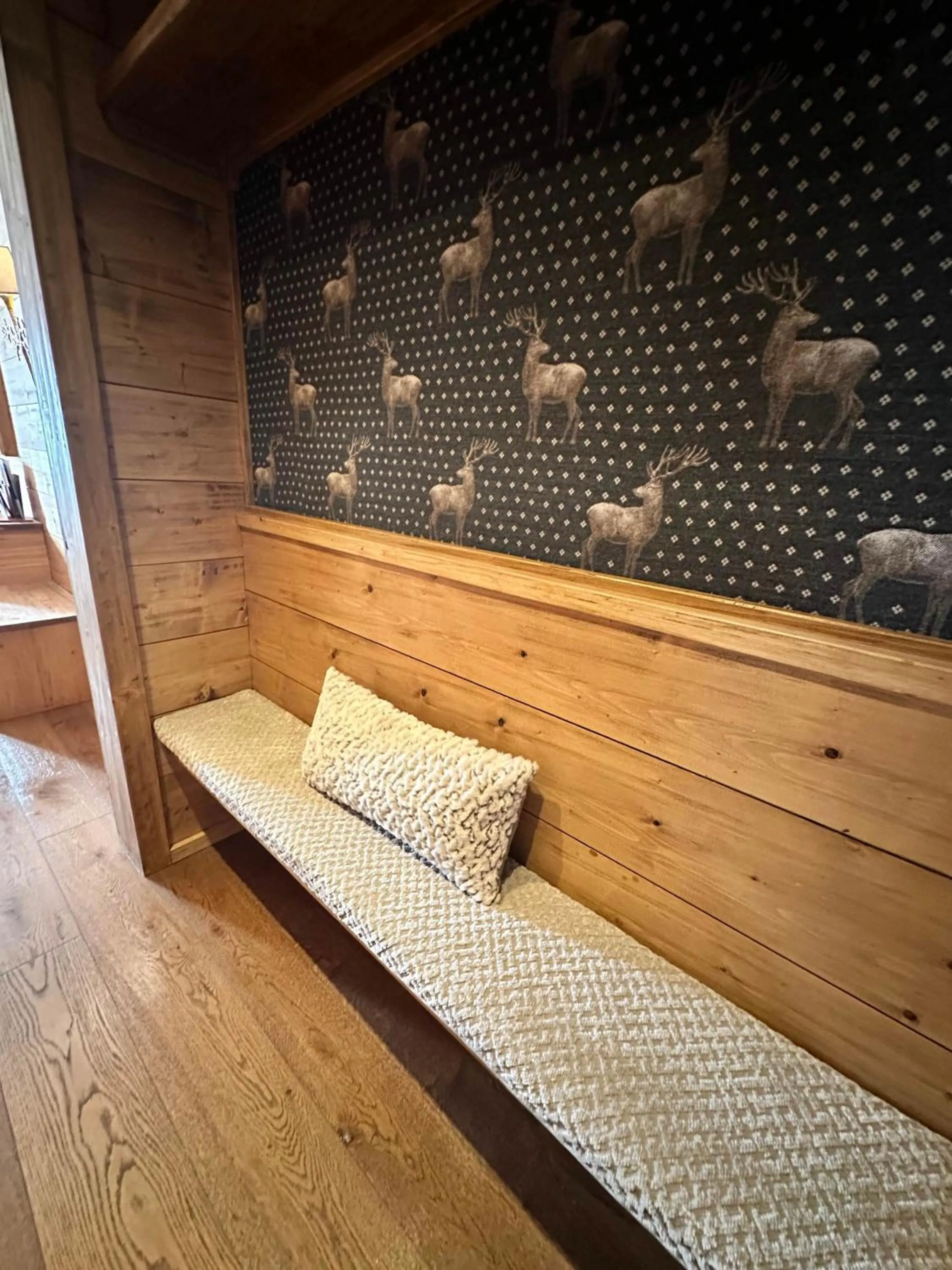 Decorative detail, Bed in Gran Baita Hotel & Wellness