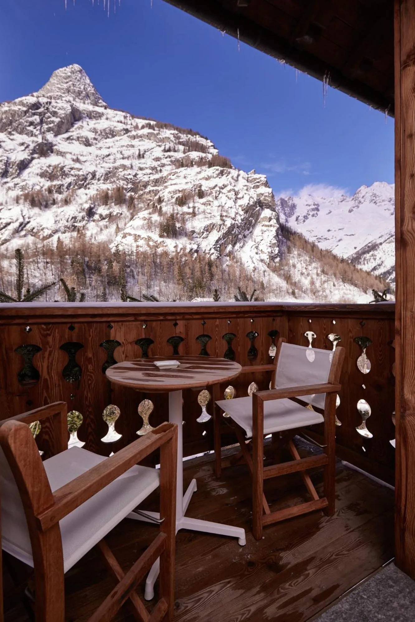 Balcony/Terrace in Gran Baita Hotel & Wellness