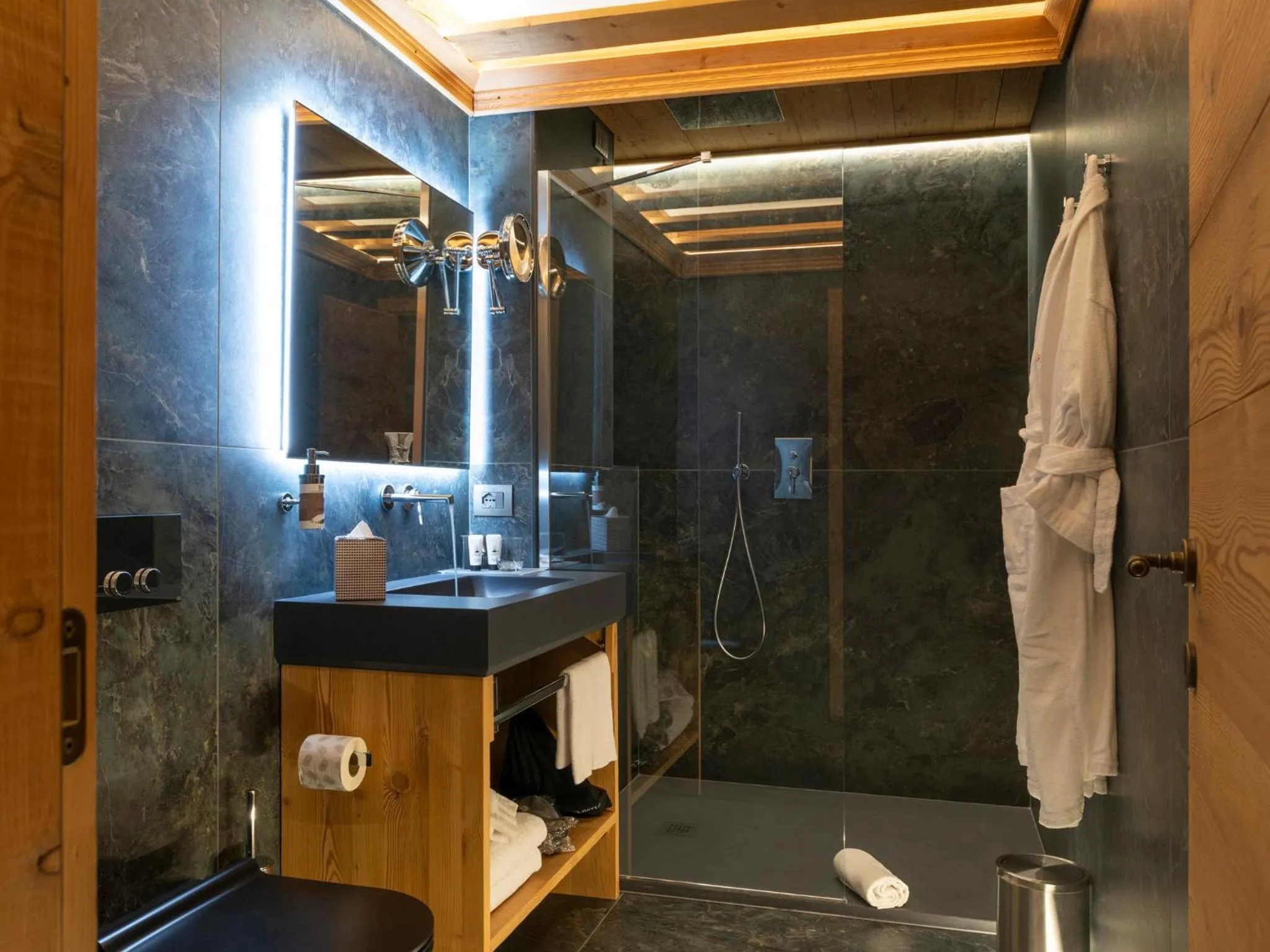 Bathroom in Gran Baita Hotel & Wellness