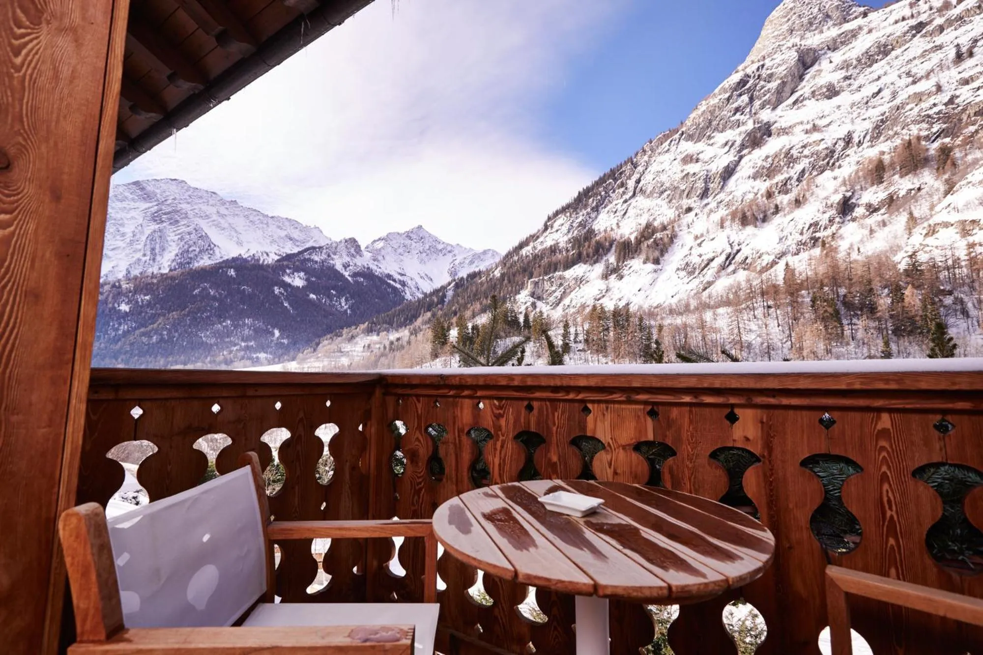 Balcony/Terrace in Gran Baita Hotel & Wellness