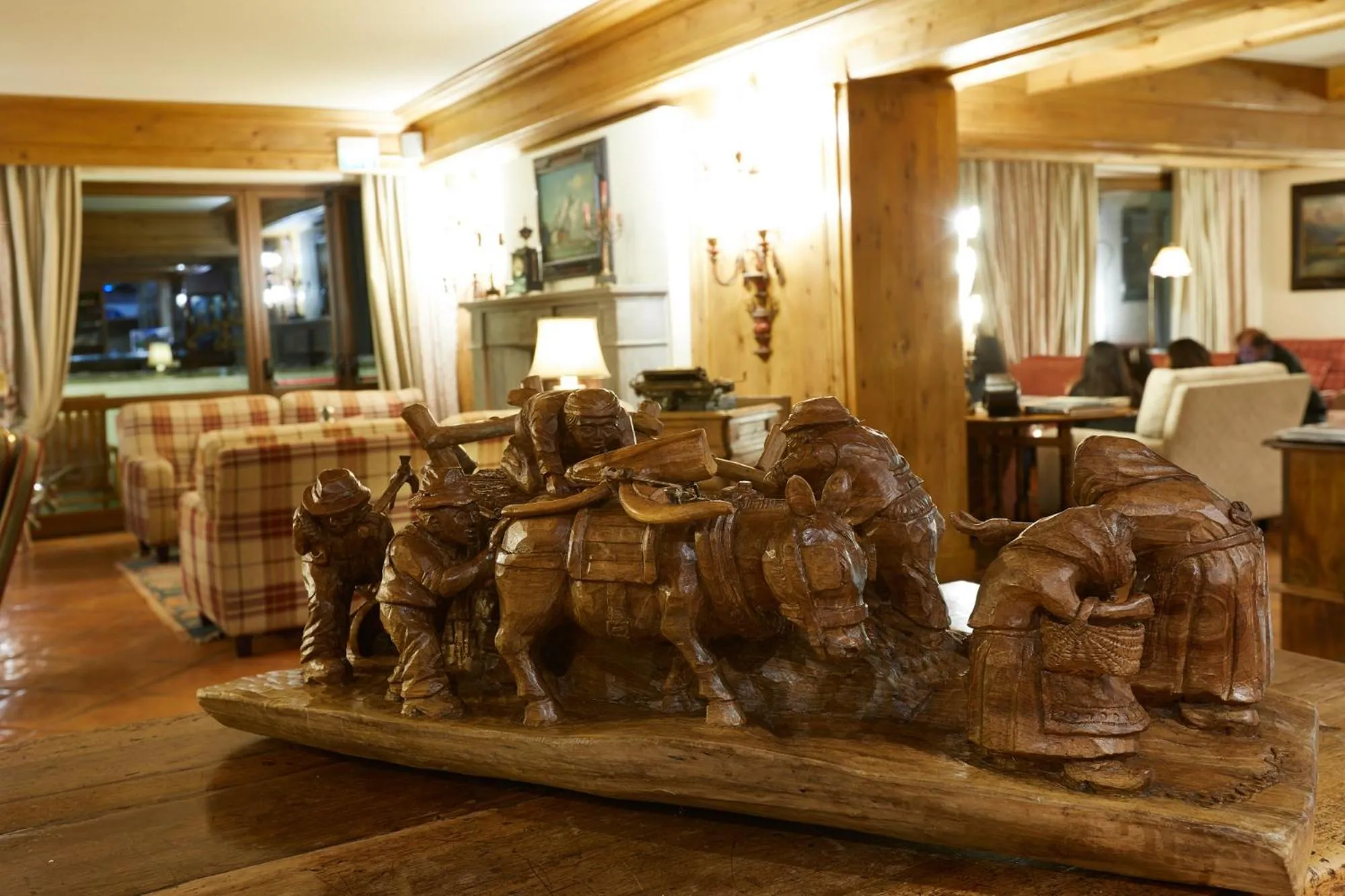 Decorative detail in Gran Baita Hotel & Wellness