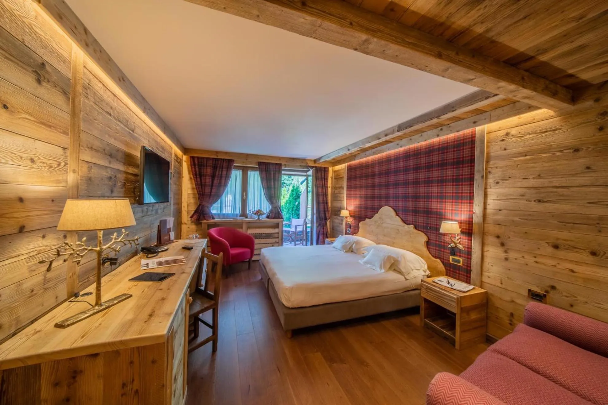 Bed in Gran Baita Hotel & Wellness