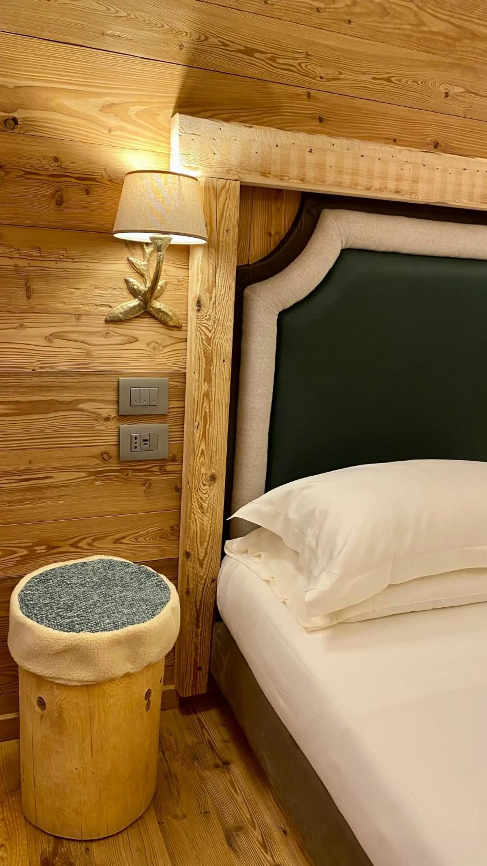 Bed in Gran Baita Hotel & Wellness