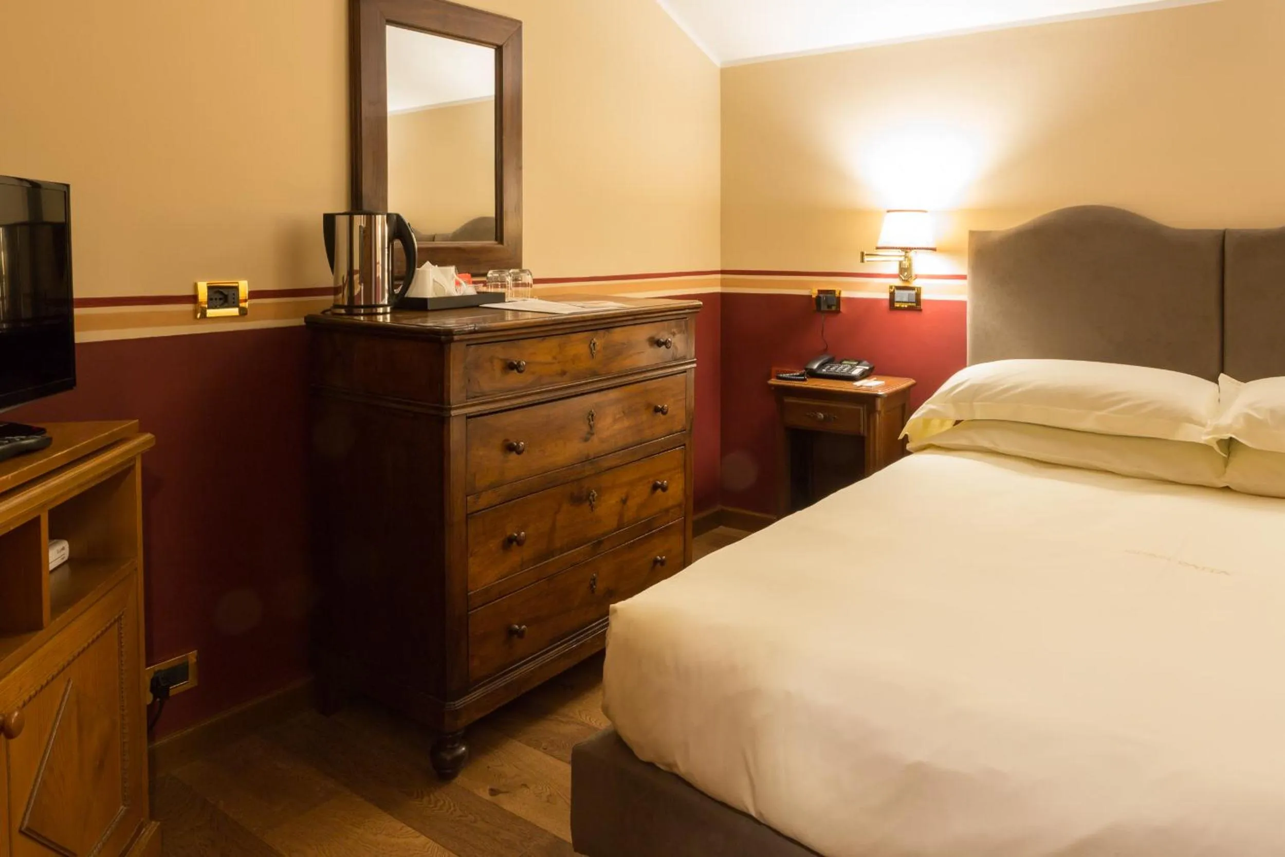 Bed in Gran Baita Hotel & Wellness