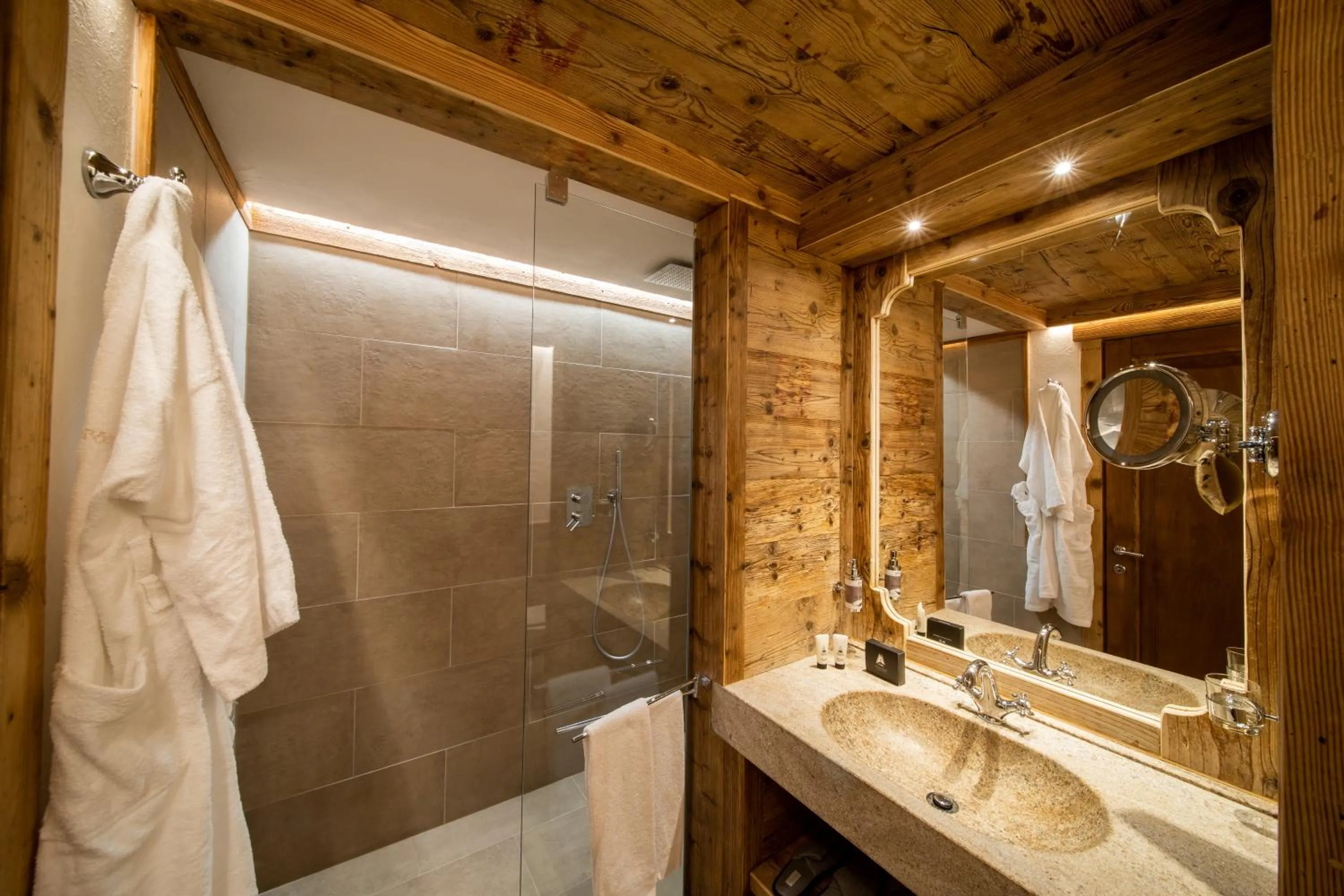 Bathroom in Gran Baita Hotel & Wellness