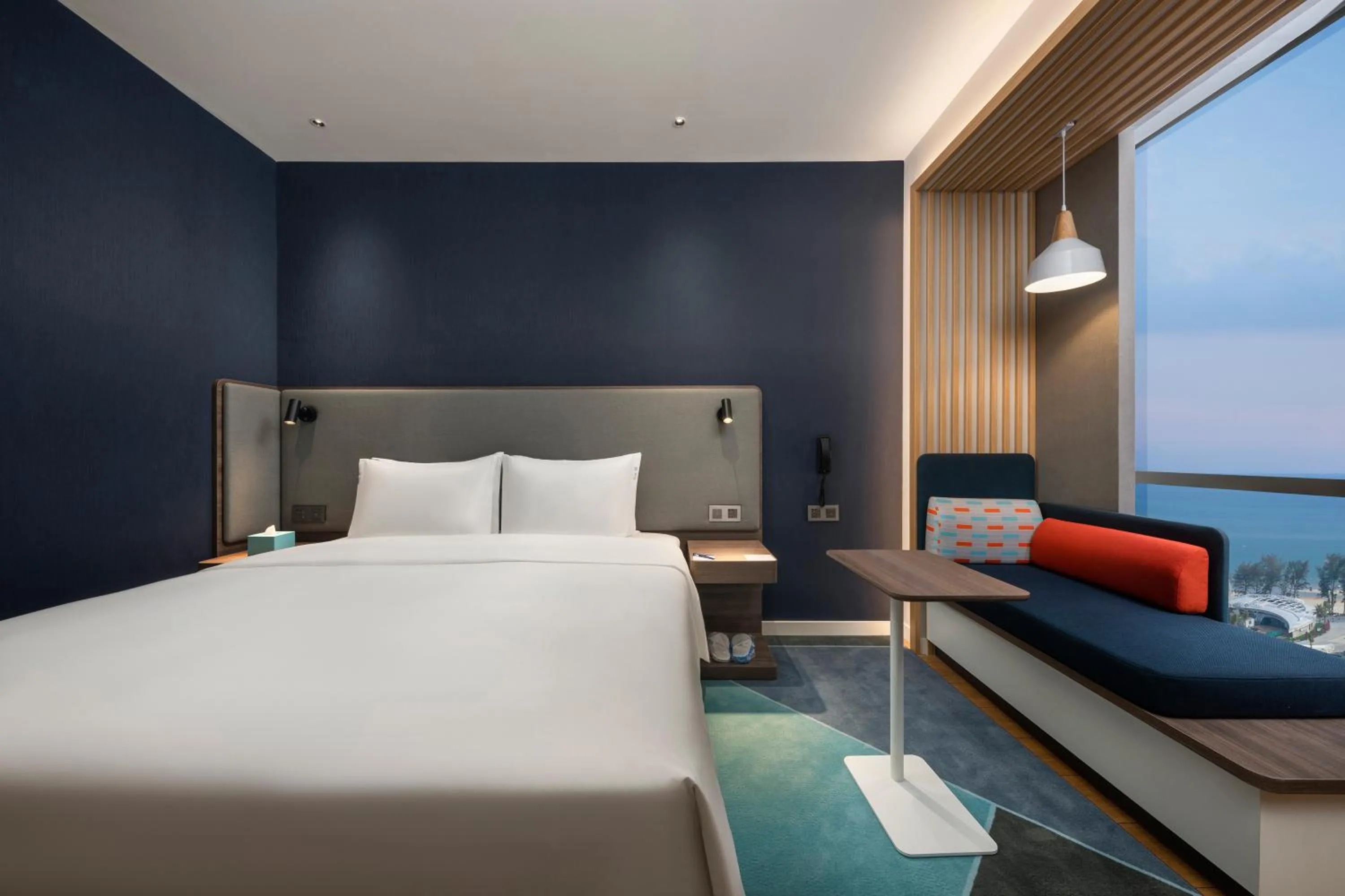 Bedroom, Bed in Holiday Inn Express Beihai Silver Beach by IHG