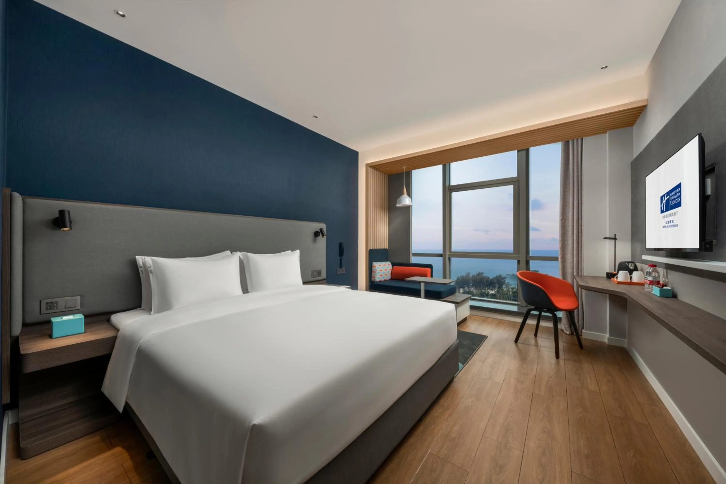 Bed in Holiday Inn Express Beihai Silver Beach by IHG