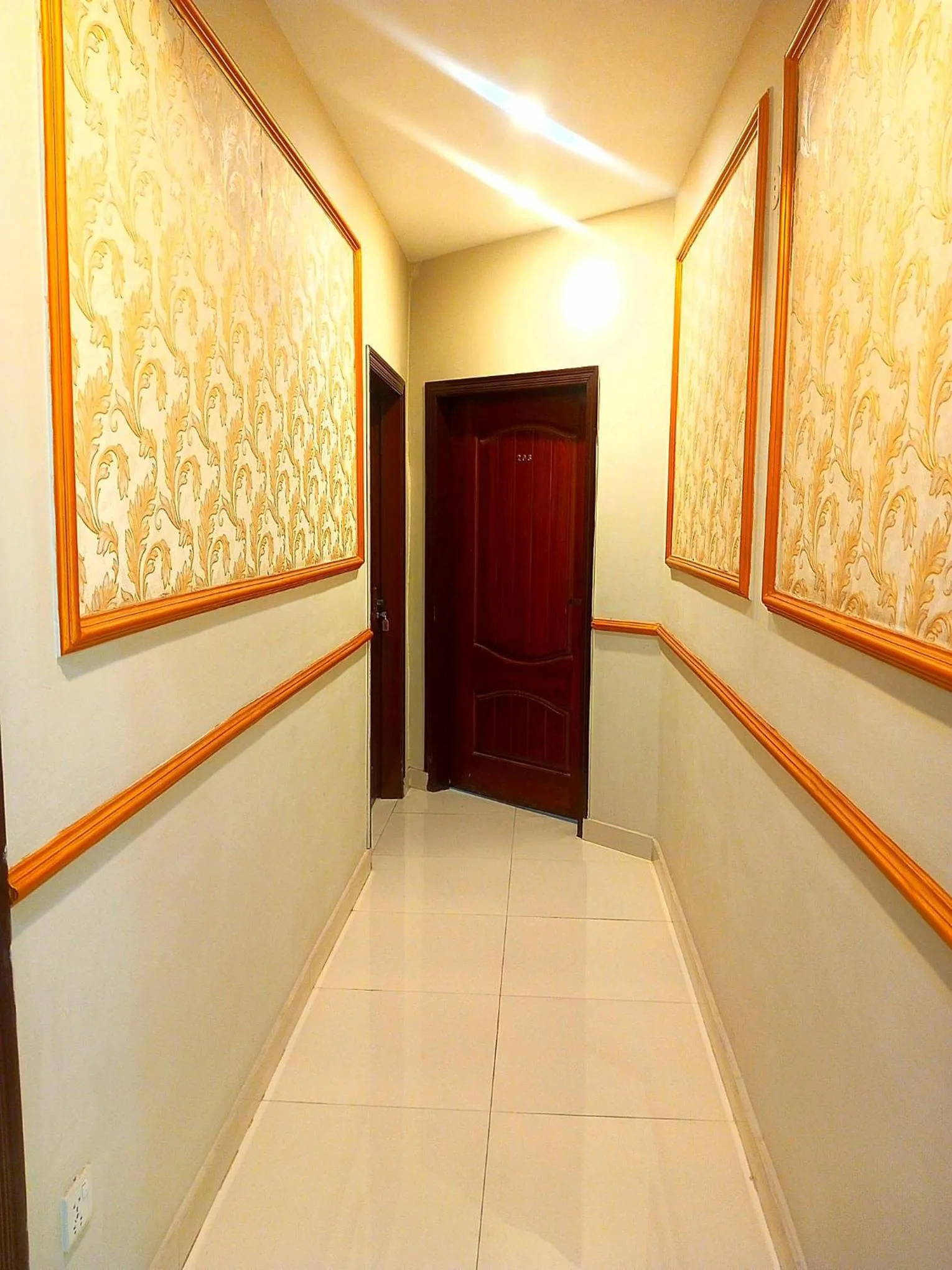 Patio in Golden One Hotel