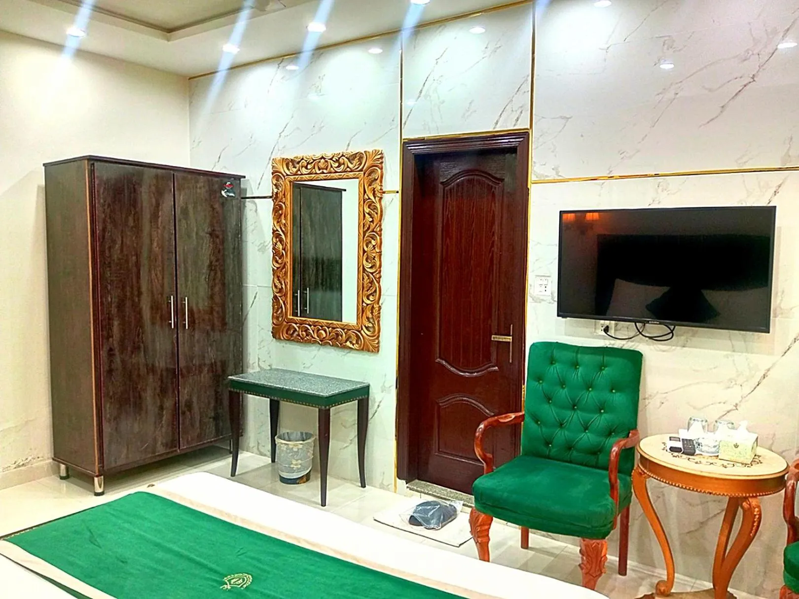 Seating area in Golden One Hotel