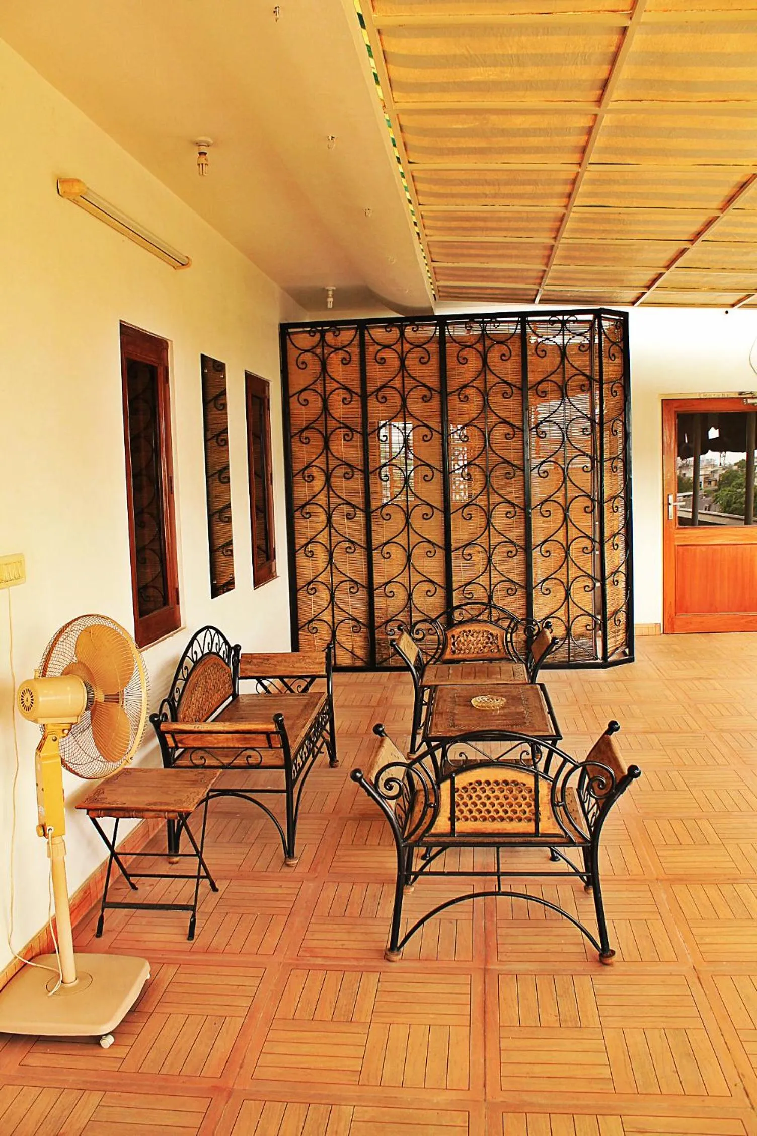 Seating area in Girisadan - A City Centre Boutique Hotel
