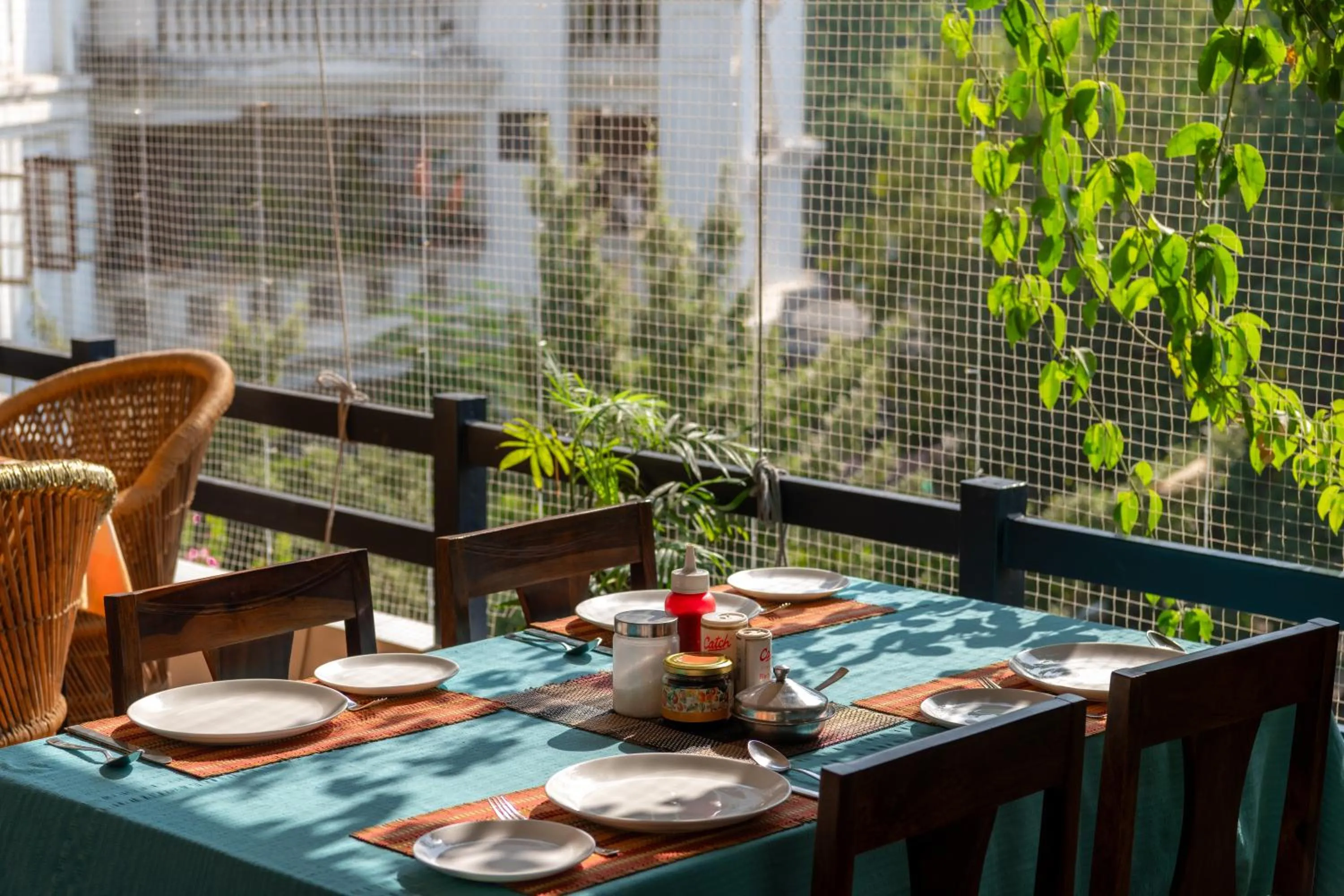 Patio in Girisadan - A City Centre Boutique Hotel
