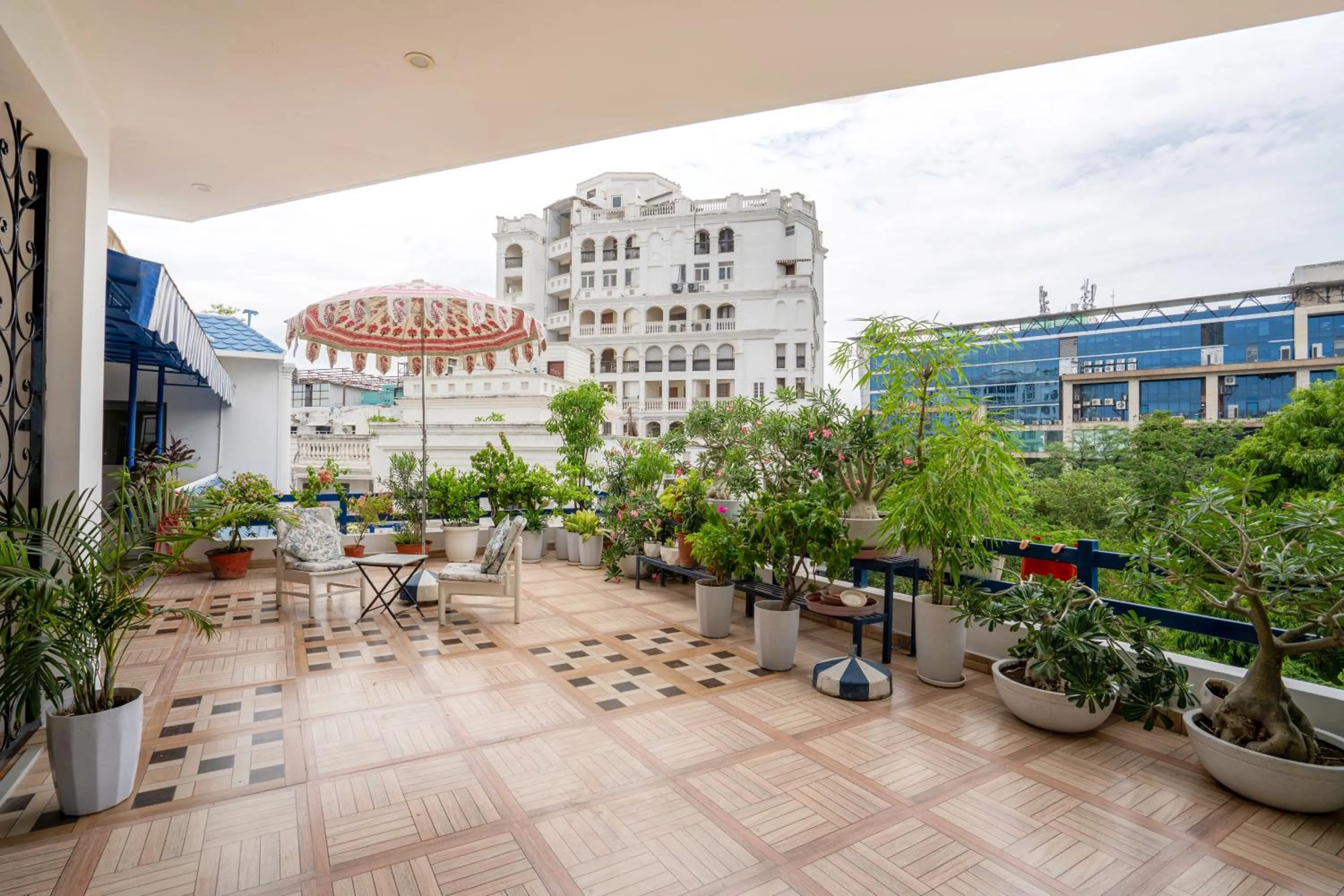 Balcony/Terrace in Girisadan - A City Centre Boutique Hotel