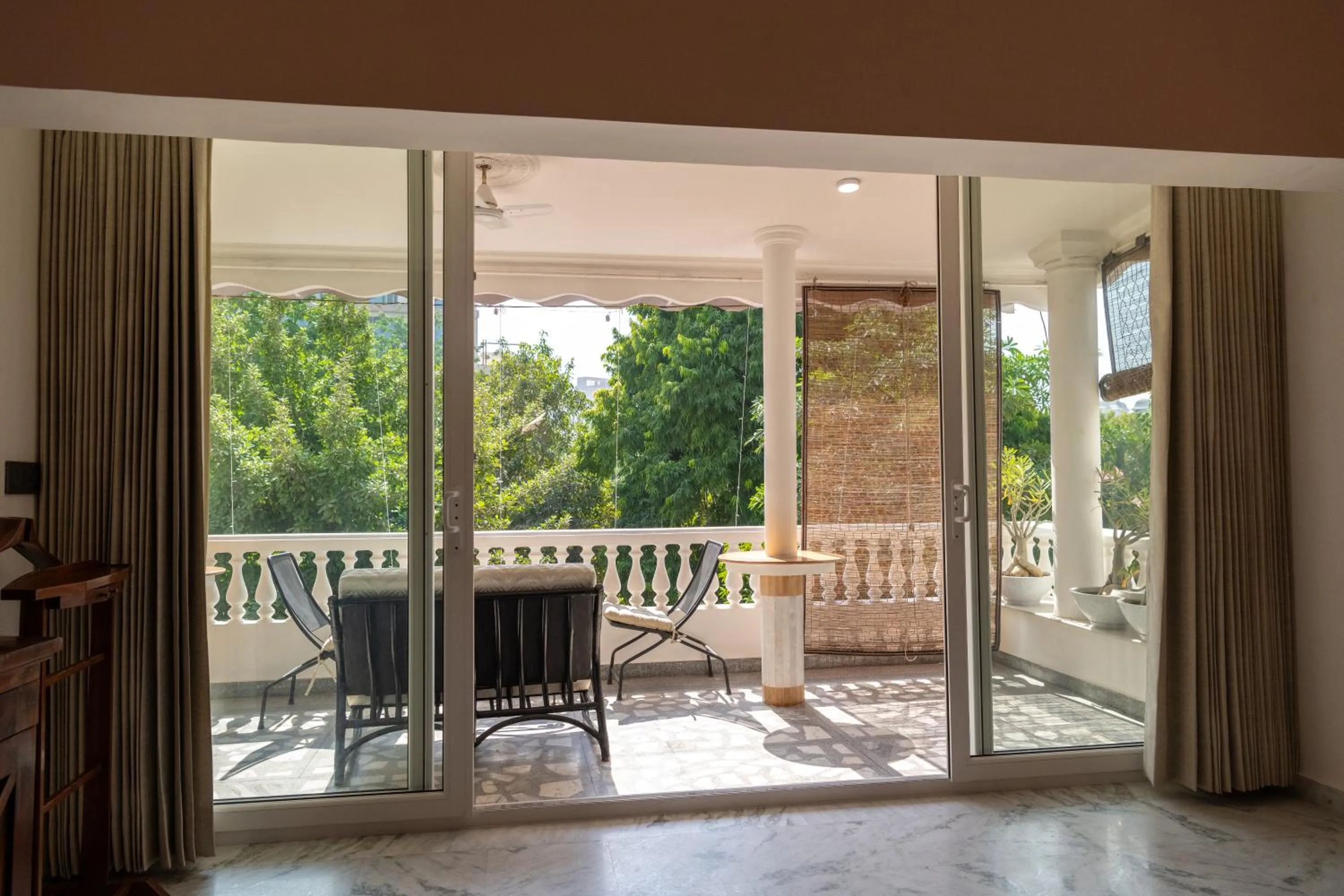 Balcony/Terrace in Girisadan - A City Centre Boutique Hotel