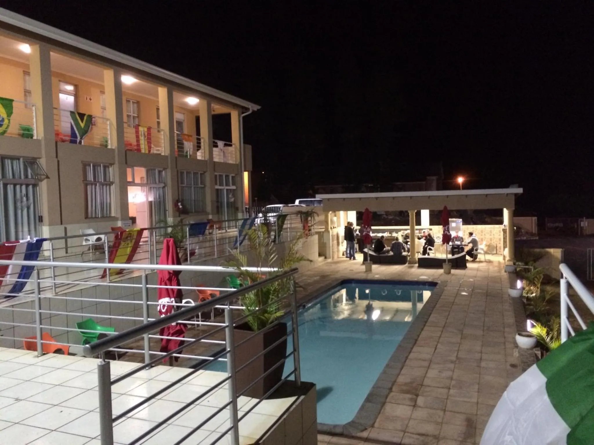 BBQ facilities in The Norwegian Lodge